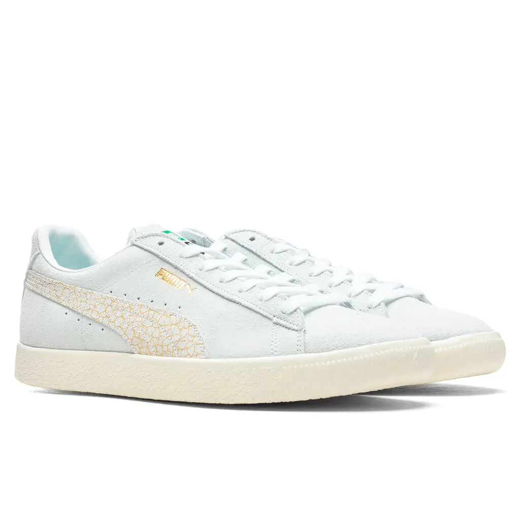 Classy Touch Suede Vintage Made In Japan 'Kintsugi White'