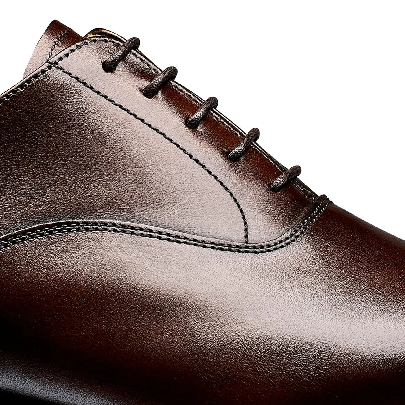 Connaught 2 Dark Brown Burnished Calf (City Sole) Durable Finish