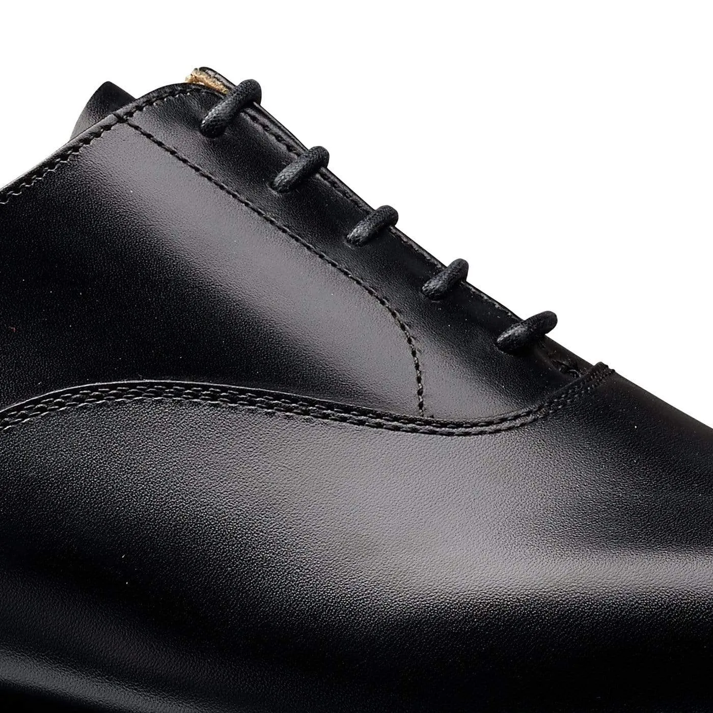Connaught Black Calf (F Fitting) Leather Slip On