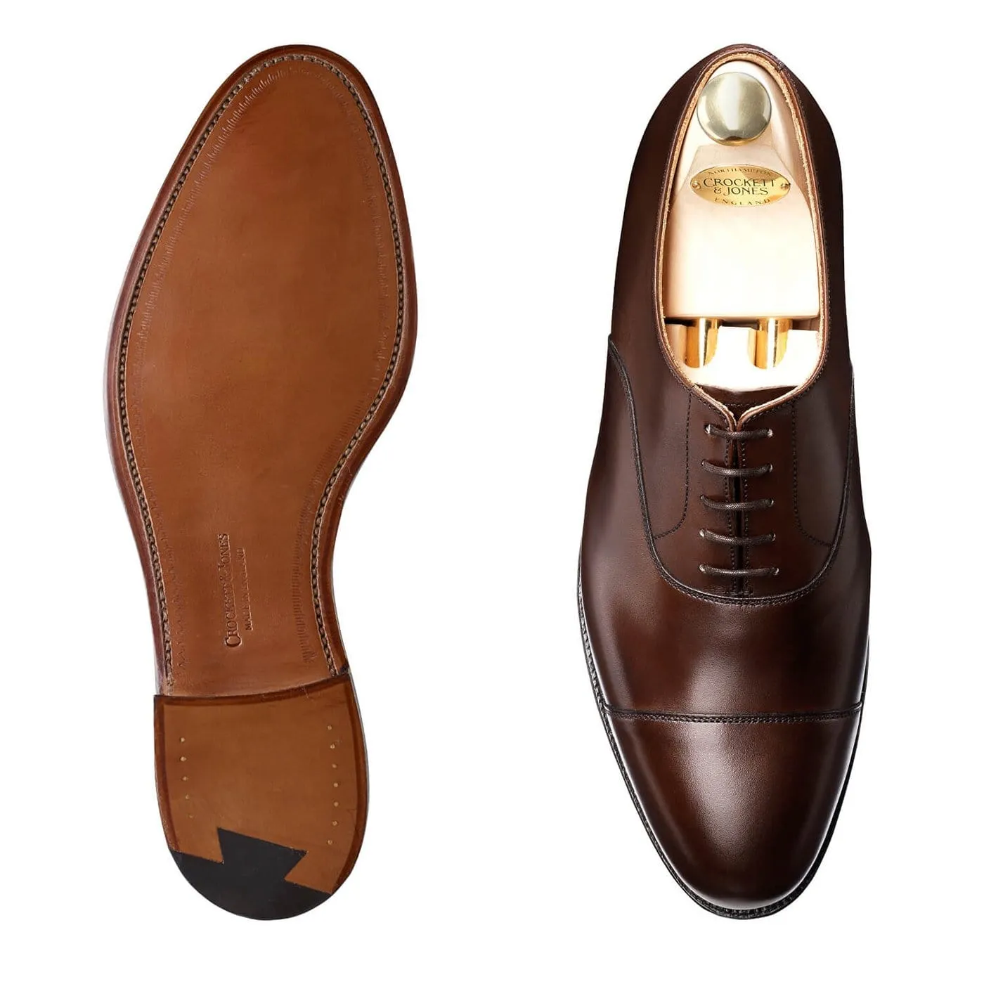 Street Style Shoes Connaught Dark Brown Burnished Calf