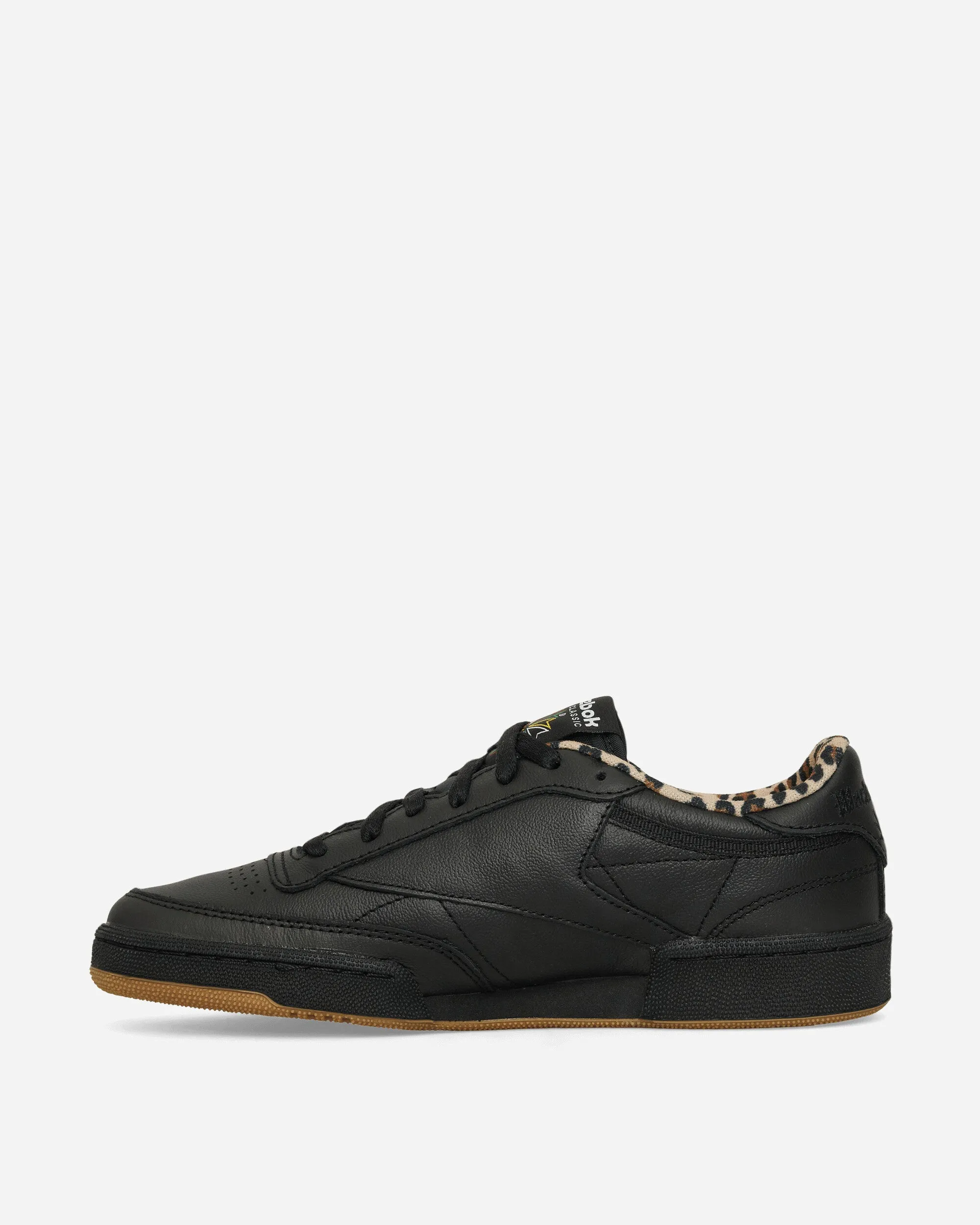 Mountain Hike WACKO MARIA Club C 85 Vintage Sneakers Black / Leopard