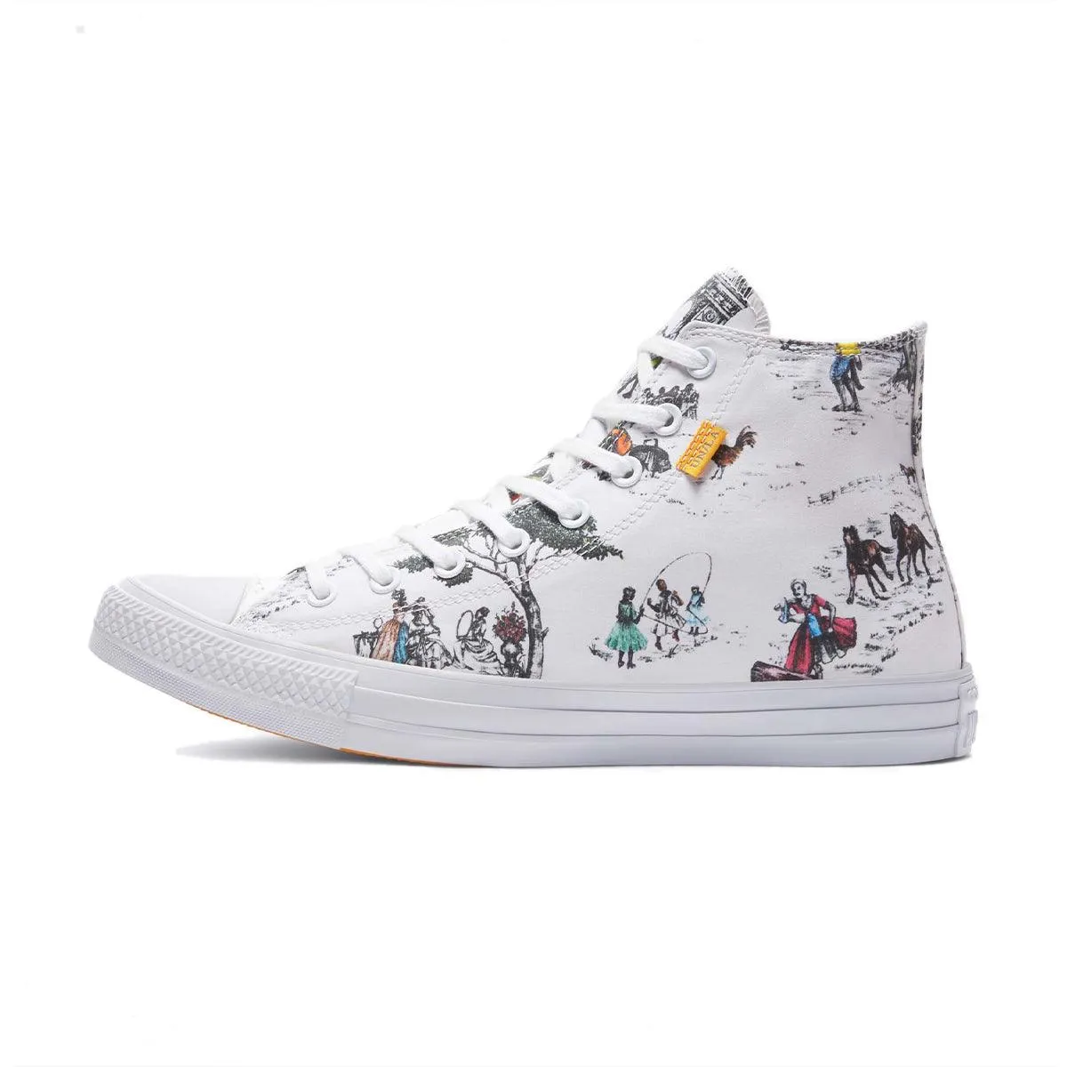 Relaxed Vibe Stylish Touch   Union LA Chuck Taylor All Star High 'White'