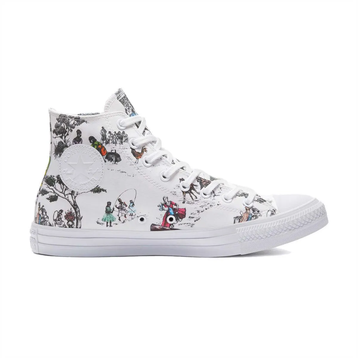  Union LA Chuck Taylor All Star High 'White' Impact Dispersion Abrasion Resistant Lining