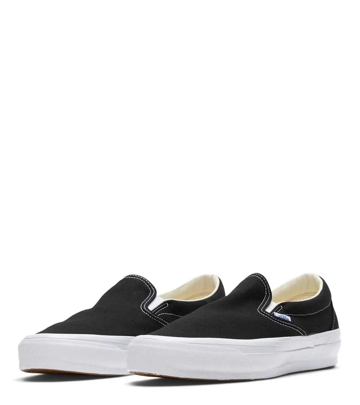 Impact-absorbing toddlers' sizes Vans LX Slip-On Reissue 98 Black White