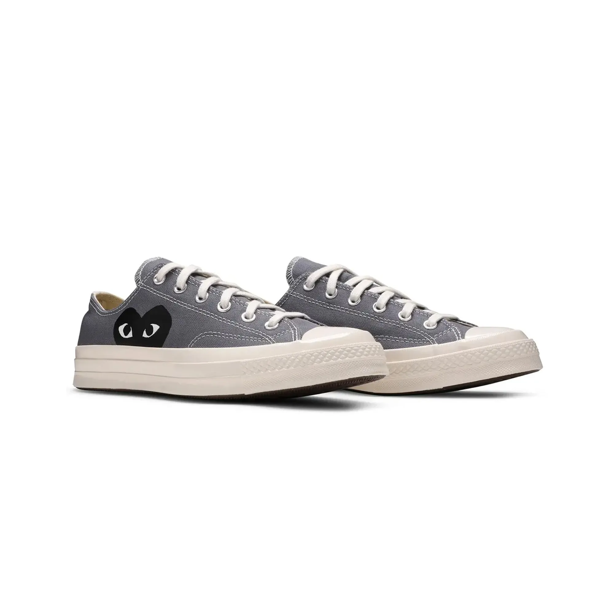 Converse Chuck Taylor All Star 70 Ox 'Comme des Garcons Play Grey' (2021) Sleek lines Comfortable Cushion