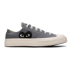 Converse Chuck Taylor All Star 70 Ox 'Comme des Garcons Play Grey' (2021) Trendy Fit Adult Casual