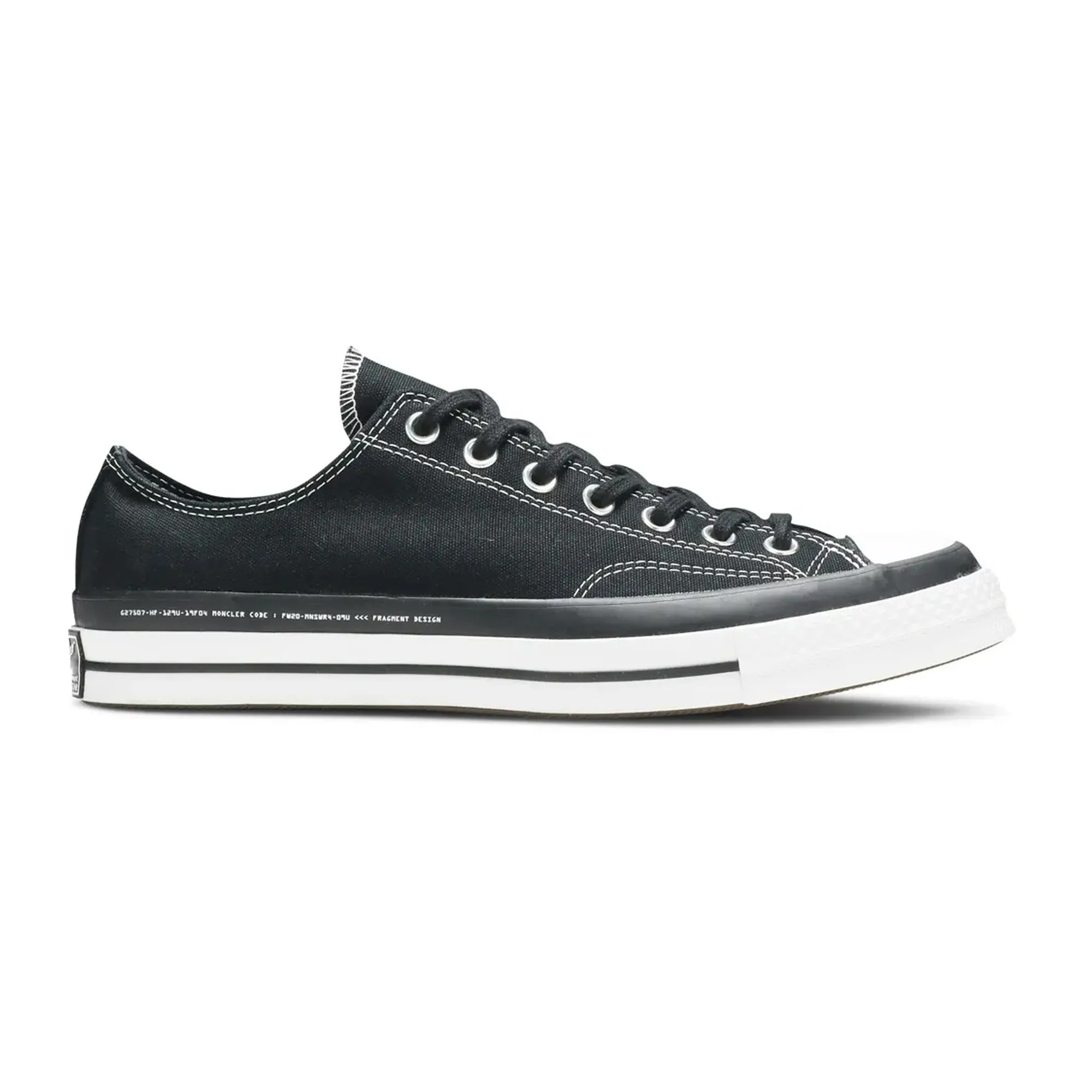 Converse Chuck Taylor All-Star 70s Ox Low x Moncler x Fragment - Black All Purpose Style Skater Performance