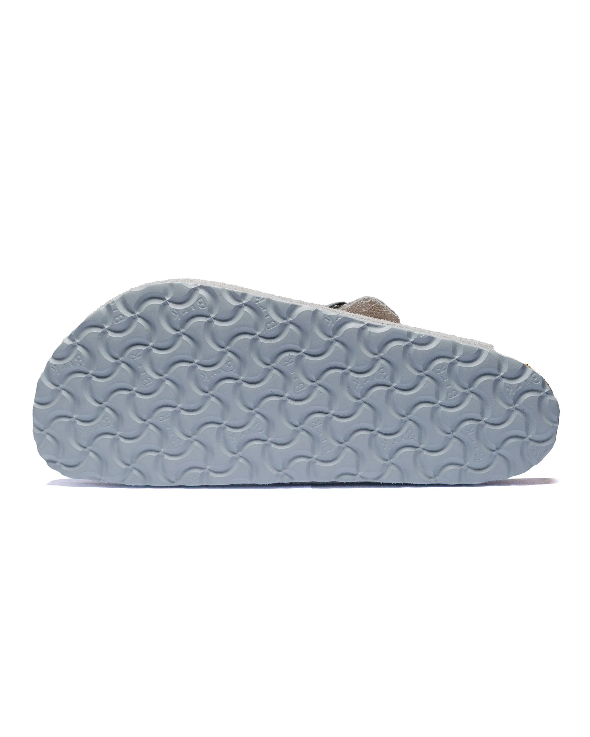 Foldable Build Birkenstock Boston Stone Coin Suede