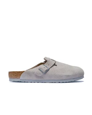 Birkenstock Boston Stone Coin Suede Foot Freedom Balanced Step
