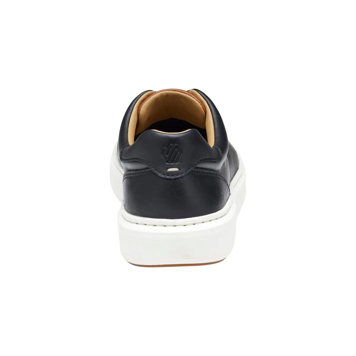 Johnston & Murphy Men's Anders Lace-to-Toe Black Leather Easy Care Comfort Grip