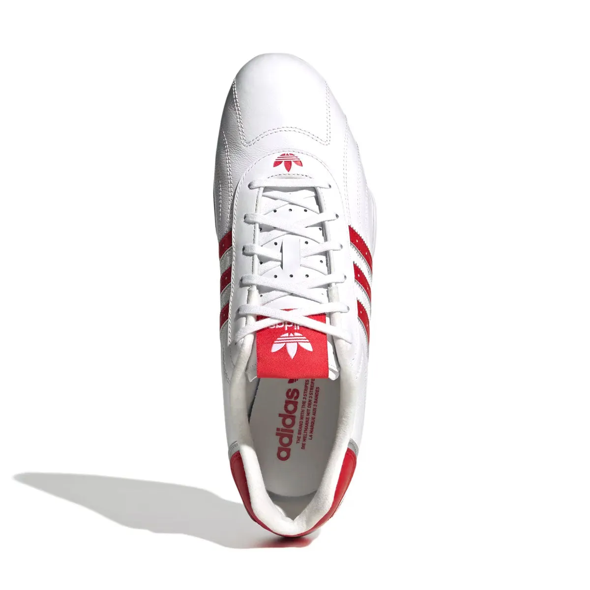 Adiracer Lo 'Cloud White Better Scarlet' Compression Molded