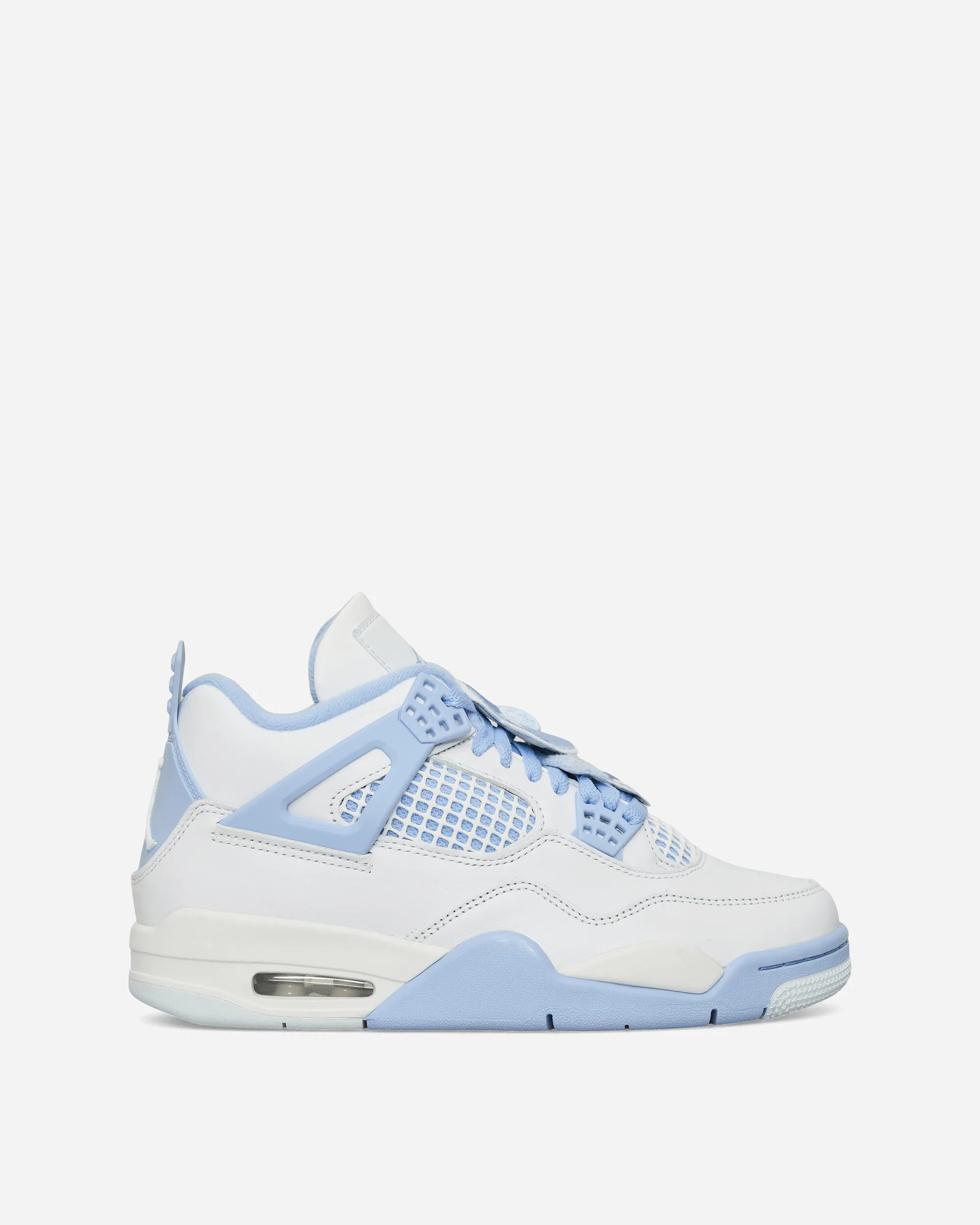 Mesh Comfort Women's Air Jordan 4 Retro Sneakers Aluminum