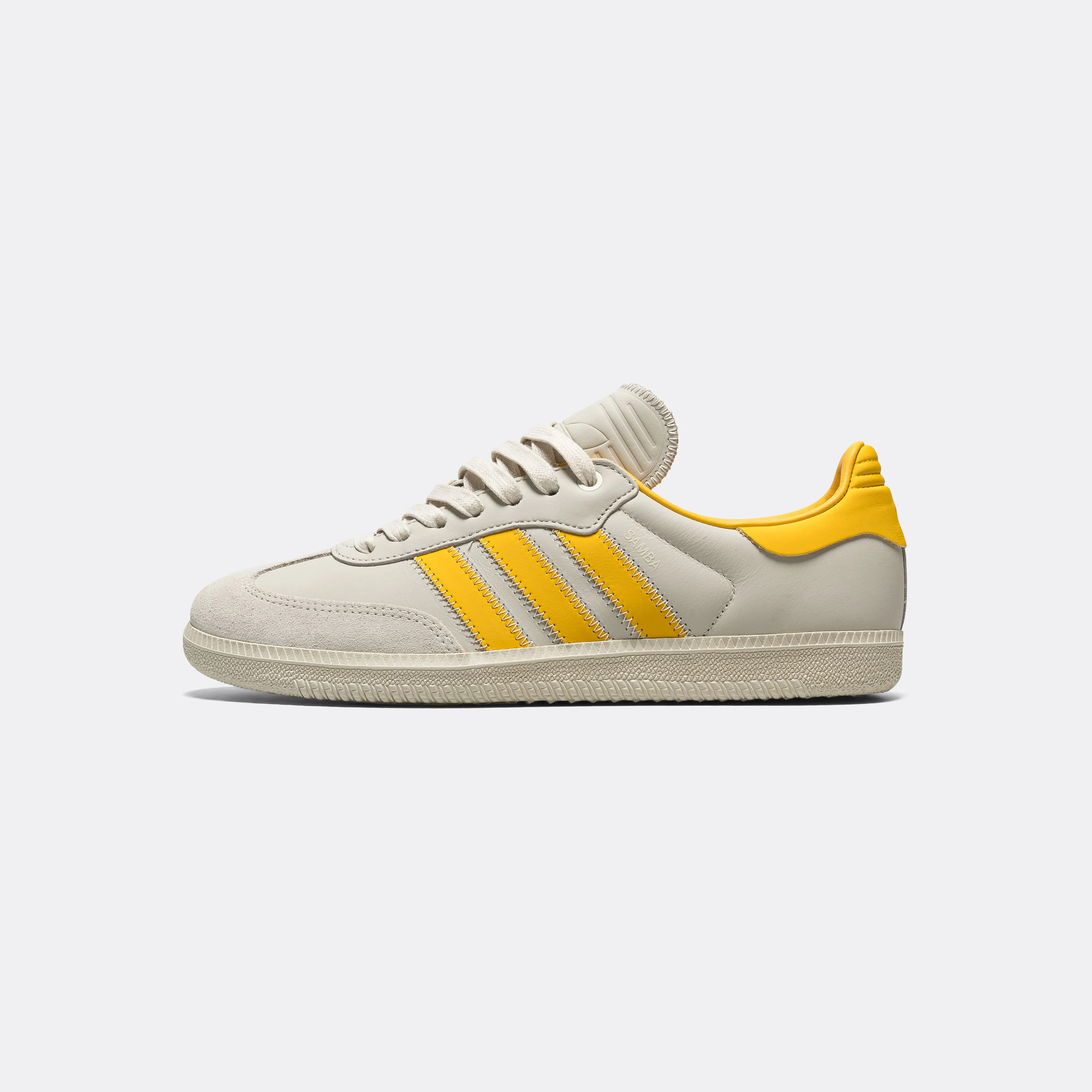 Samba x Humanrace - Bold Gold/Alumina Street Mode Style Match