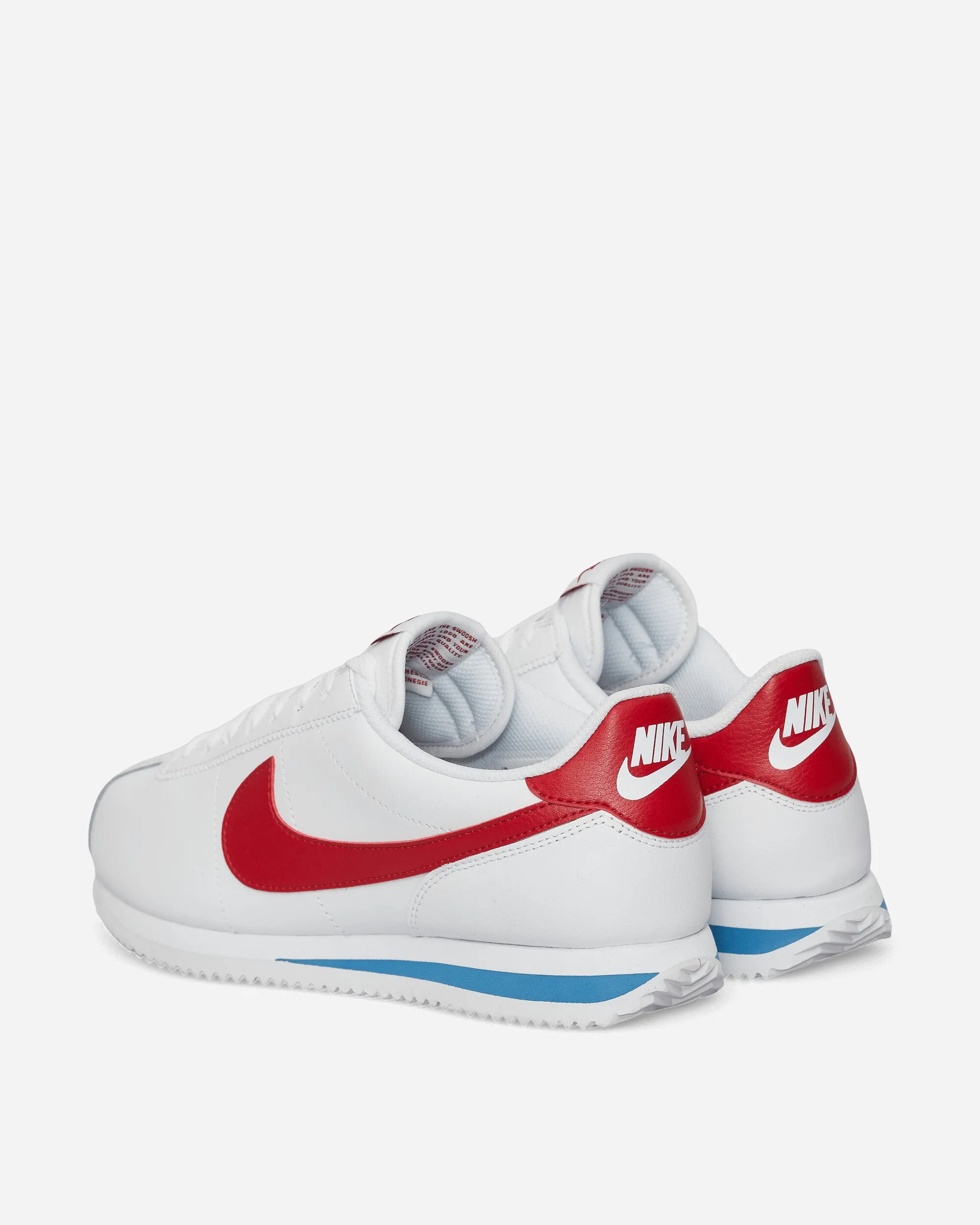 Garden Tour Soft Touch Cortez Leather Sneakers White / Varsity Red