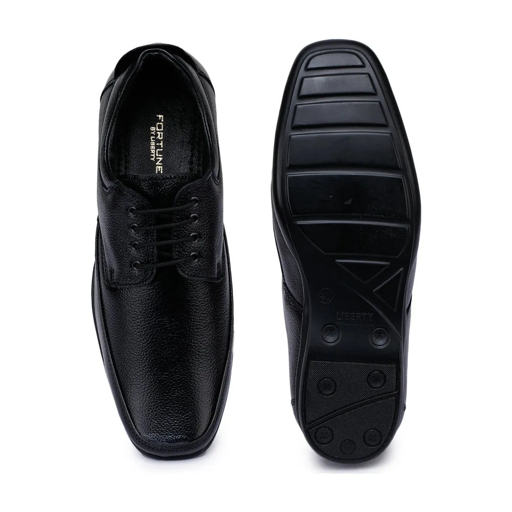 Step Comfort Fortune (Black) Classic Oxford Shoes For Men HOL-20 By Liberty
