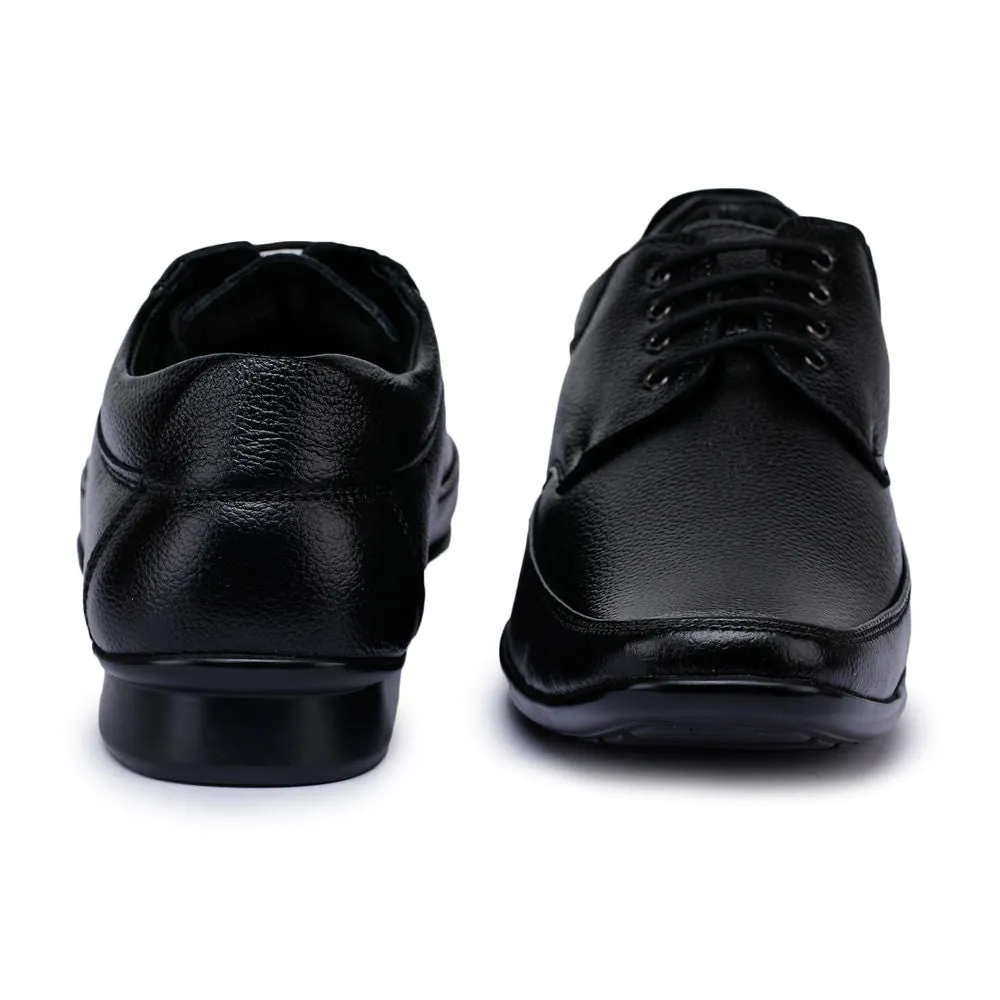 Fortune (Black) Classic Oxford Shoes For Men HOL-20 By Liberty Comfortable Step Leather Flex