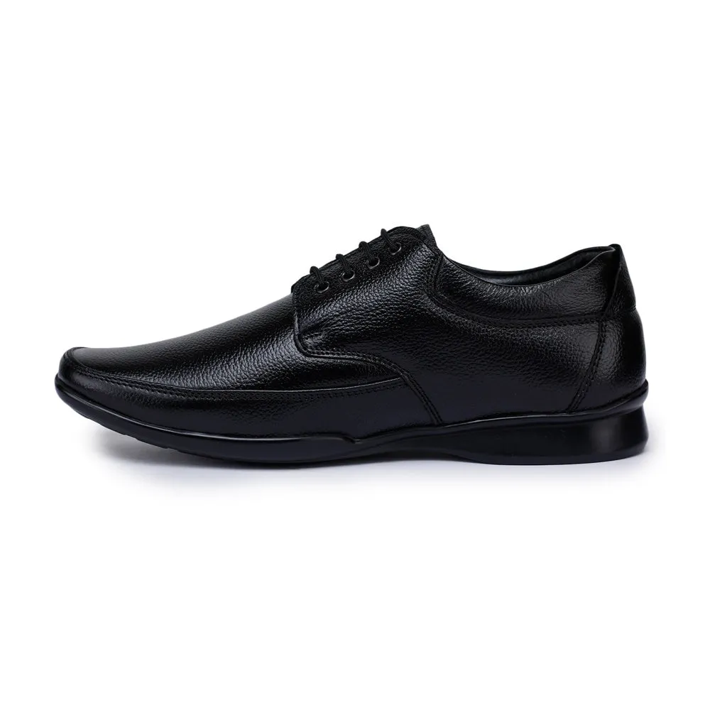 Fortune (Black) Classic Oxford Shoes For Men HOL-20 By Liberty Sharp Look
