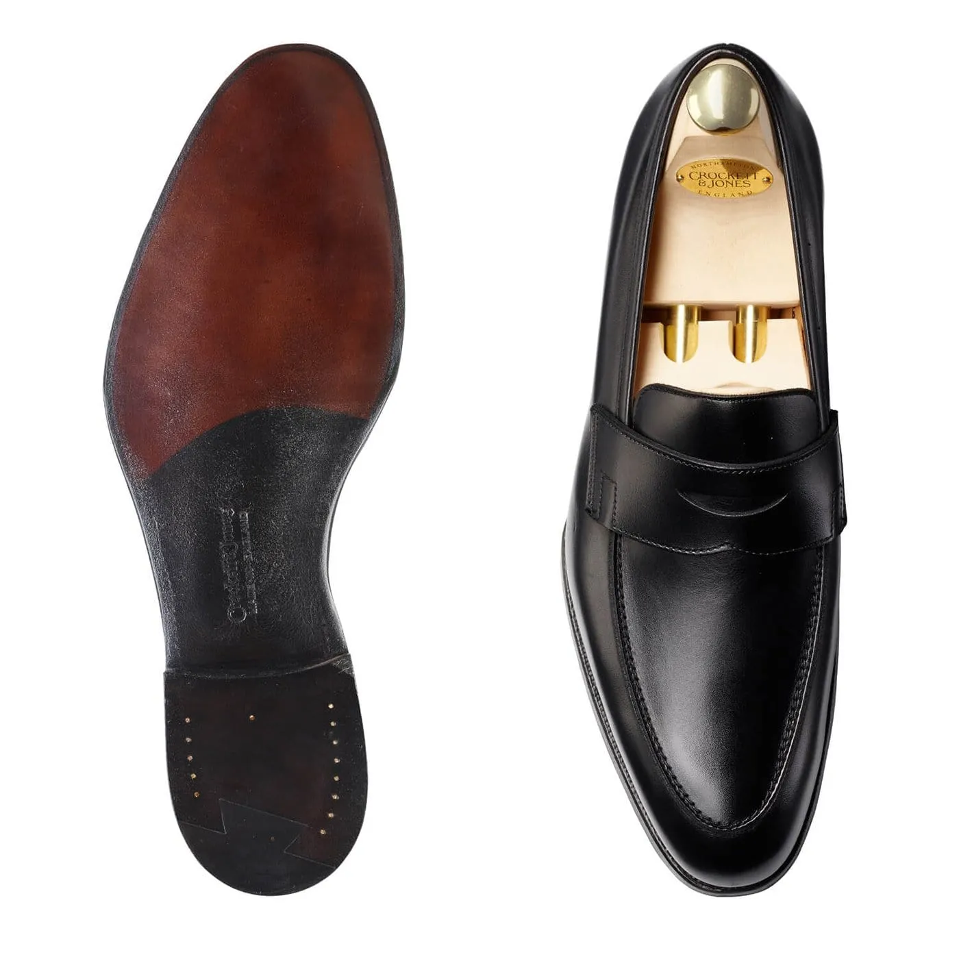 Crawford Black Calf Practical Step