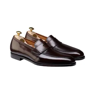 Crawford Dark Brown Antique Calf Round Toe Artist Vibes