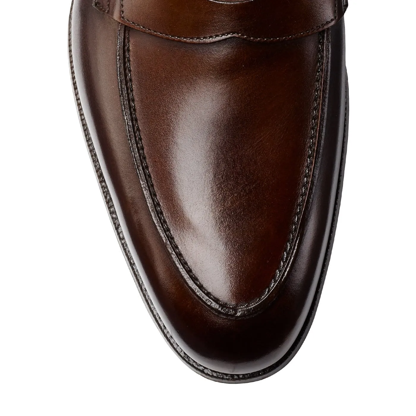 Crawford Dark Brown Antique Calf Wide fit