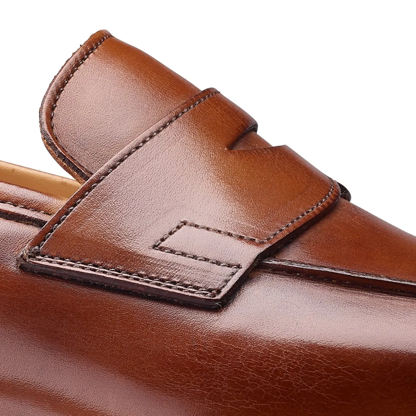Crawford Tan Antique Calf Current Trend Heel Smooth