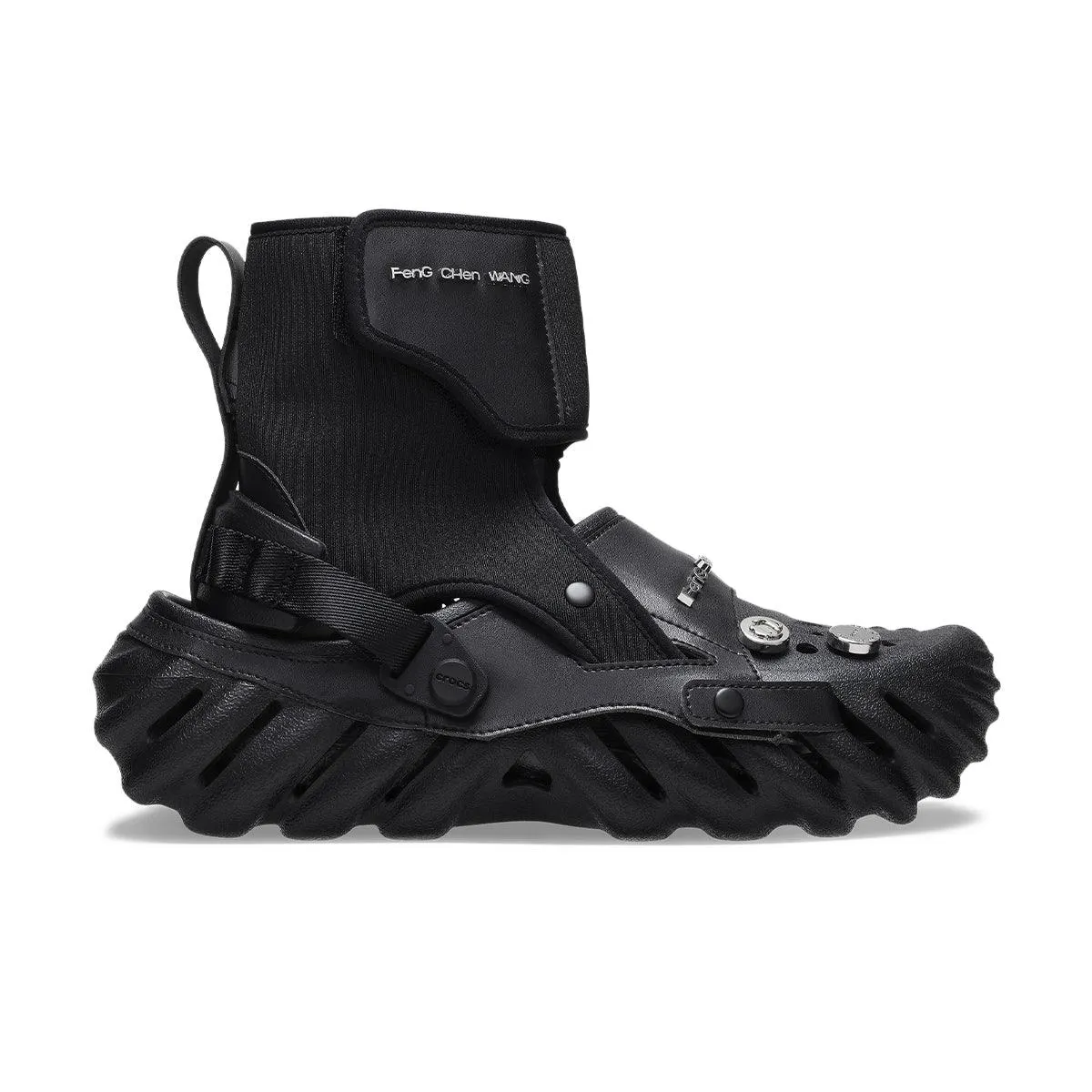   Crocs 2-In-1 Echo Clog 'Black' Speed Trail Motion Control Design