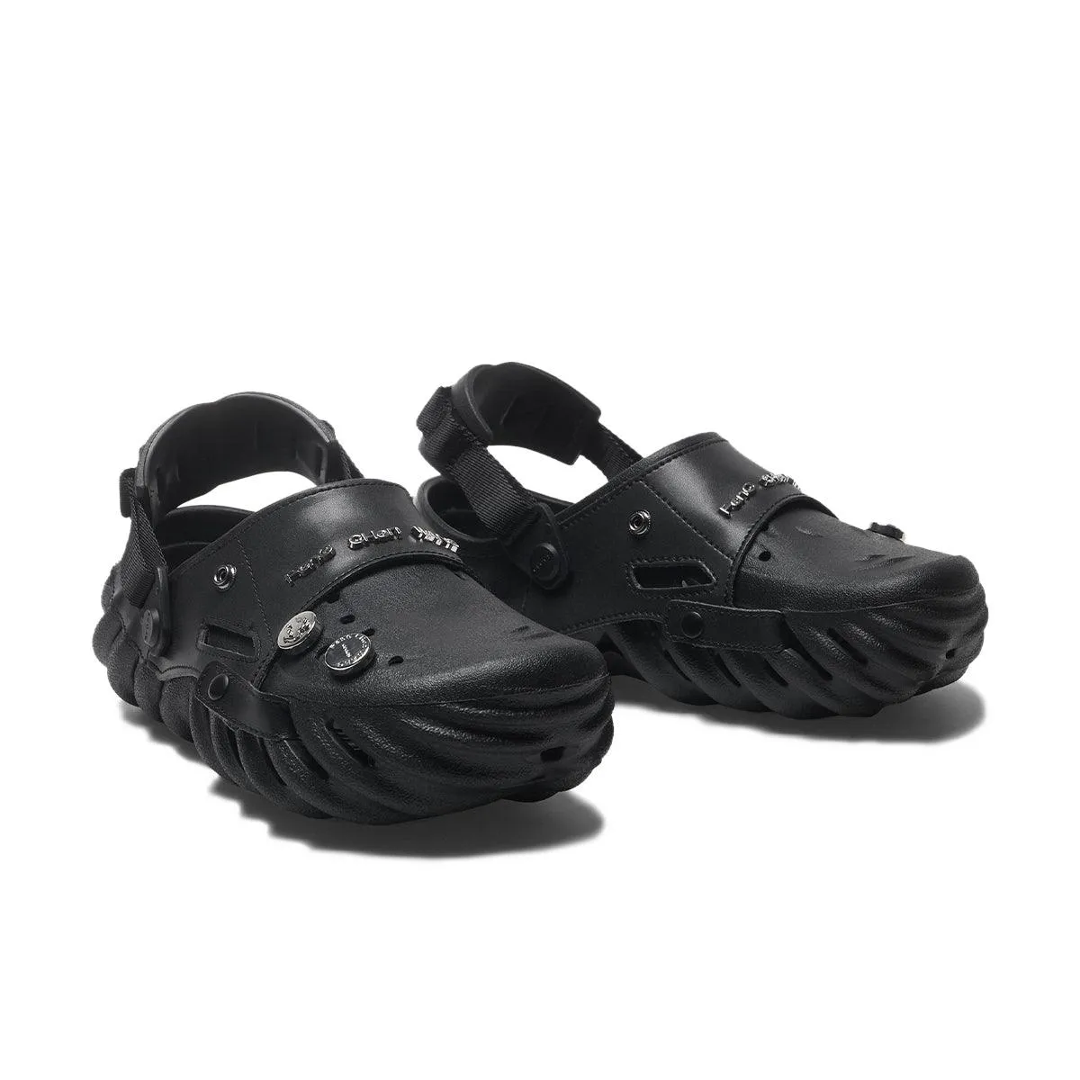   Crocs 2-In-1 Echo Clog 'Black' Daily Grind Outfit Essential