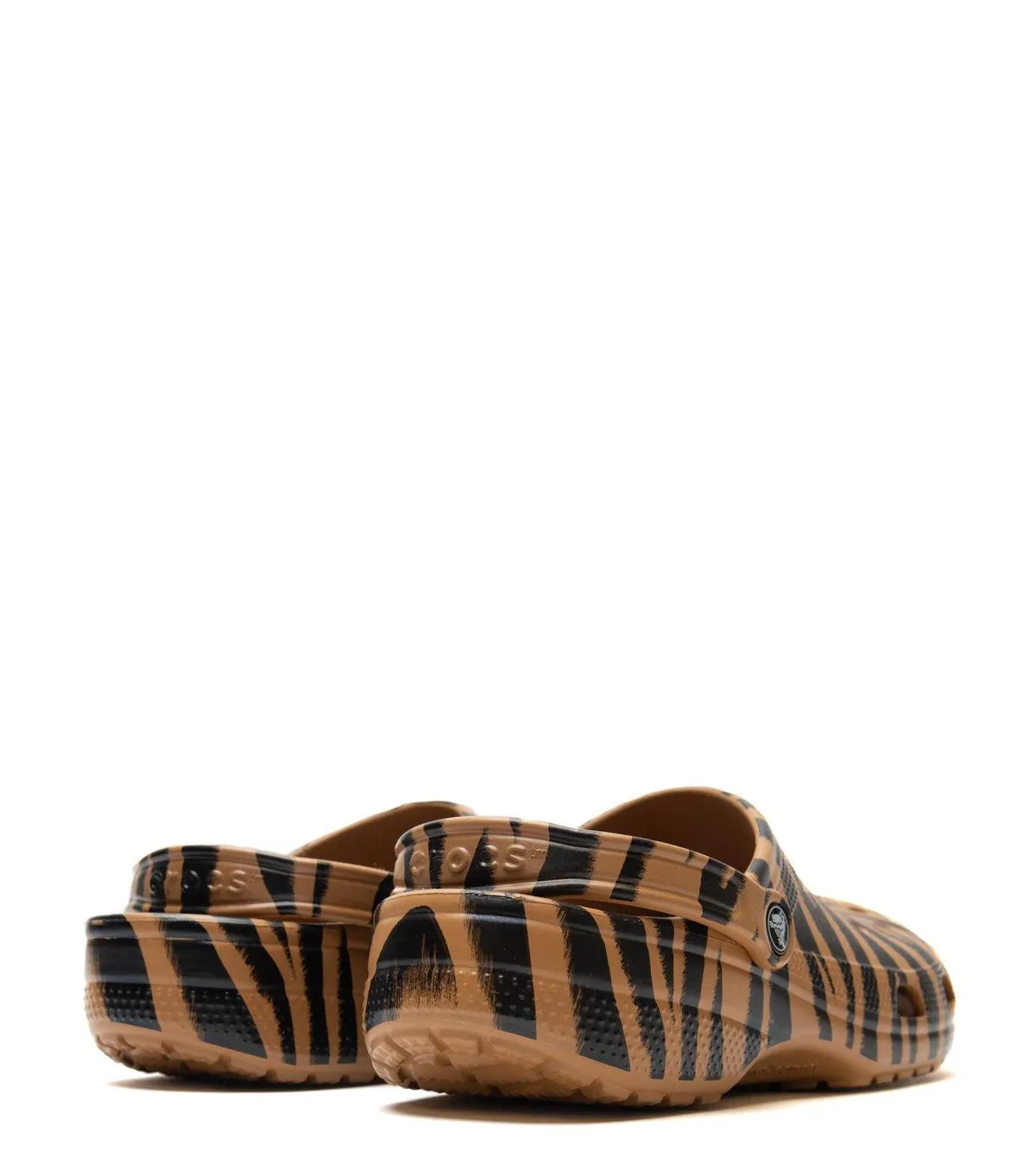 Crocs Classic Animal Print Clog Zebra Breathable piece packable