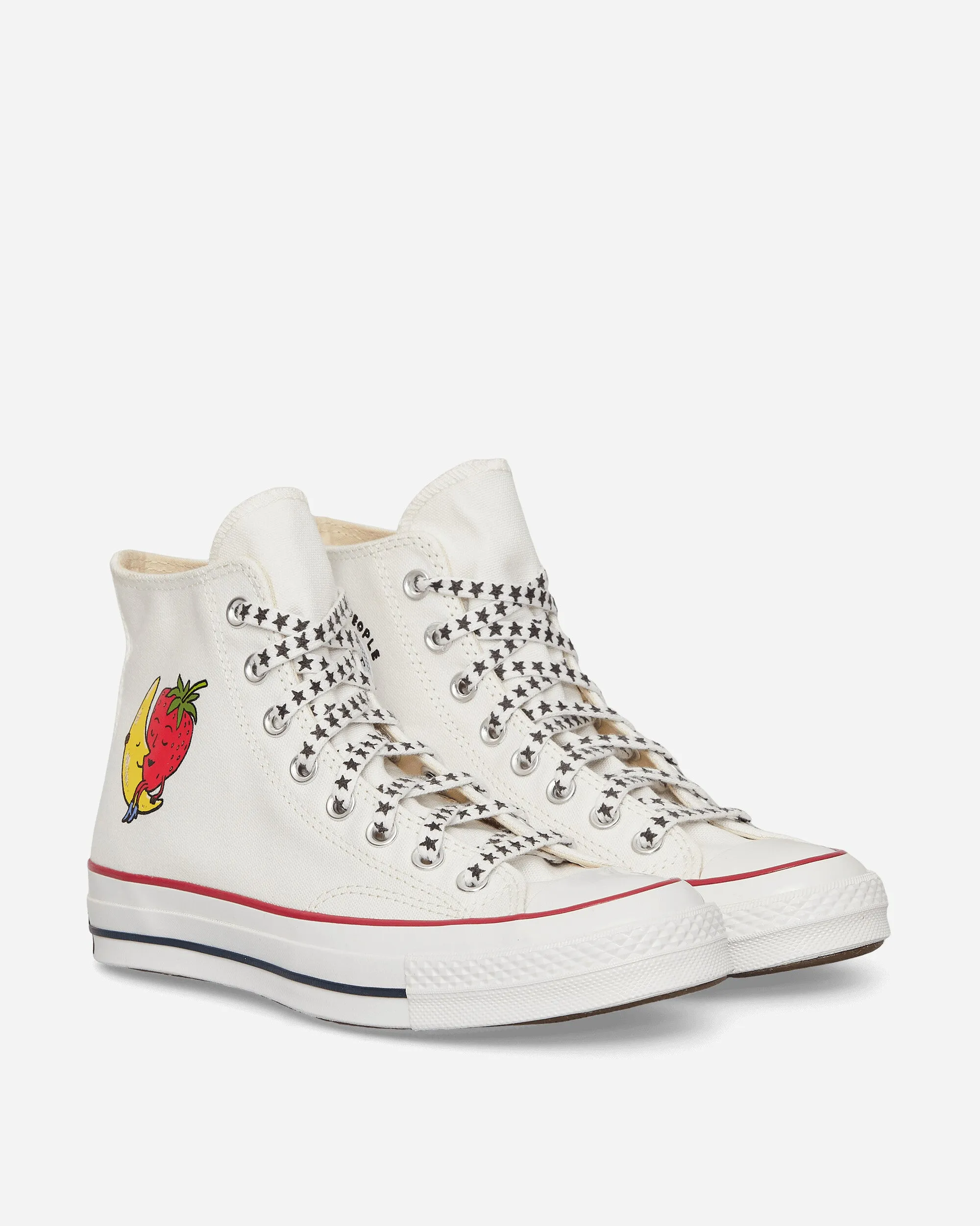 Knit Upper Converse Chuck 70 Hi Sneakers White