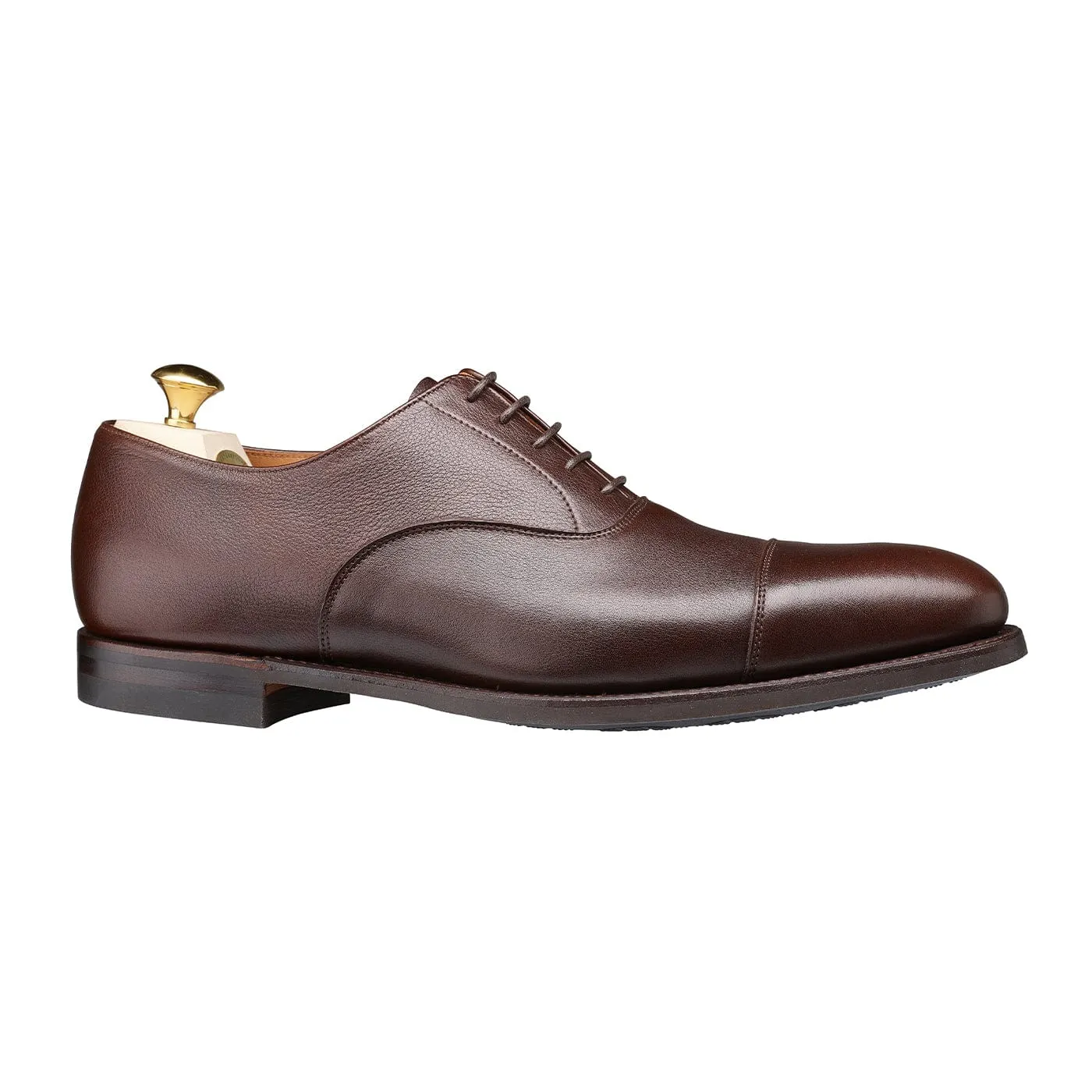 Dorset Dark Brown Milled Calf Work Ready Sophisticated Oxfords