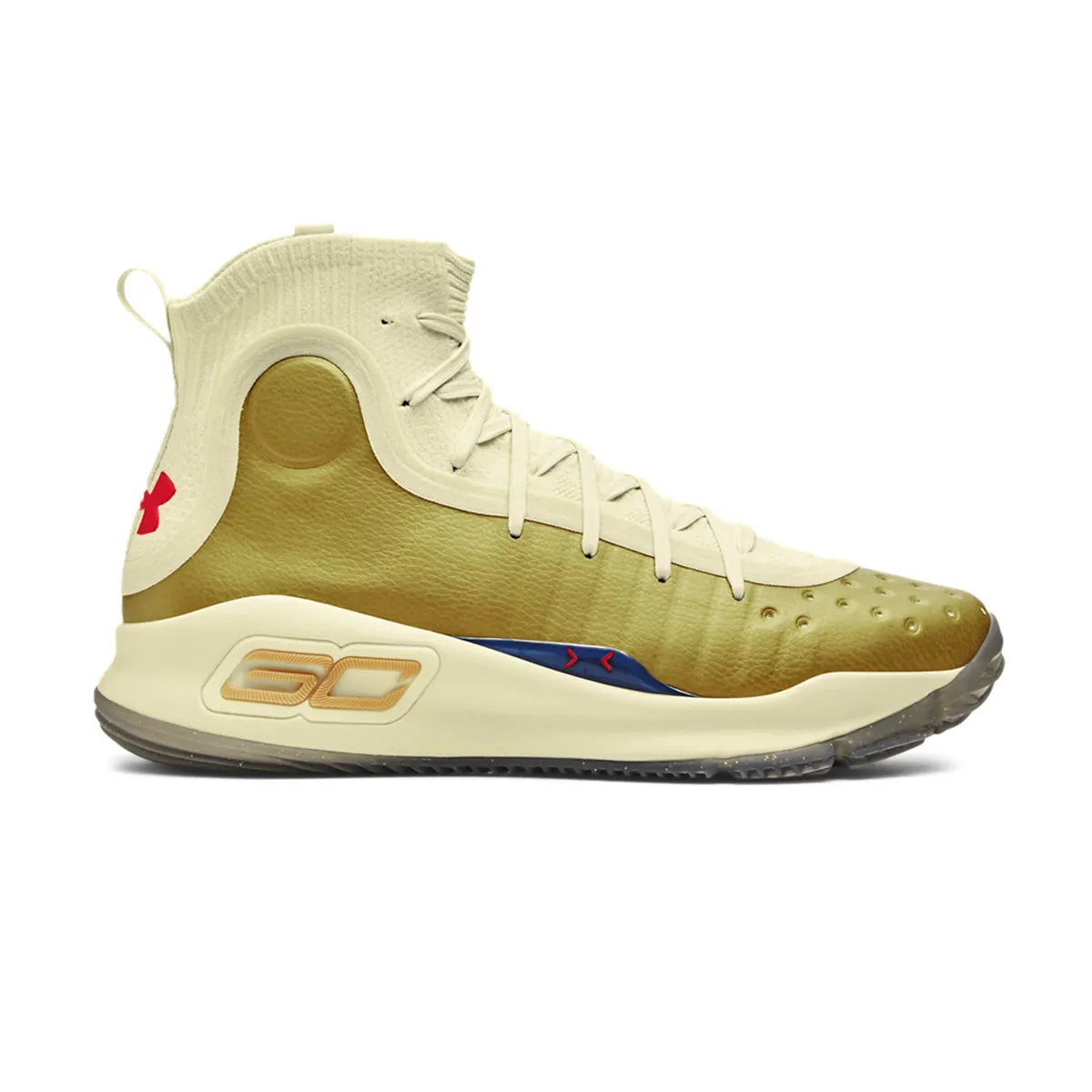 Curry 4 Retro 'Lemon Ice Metallic Gold' Enhanced grip