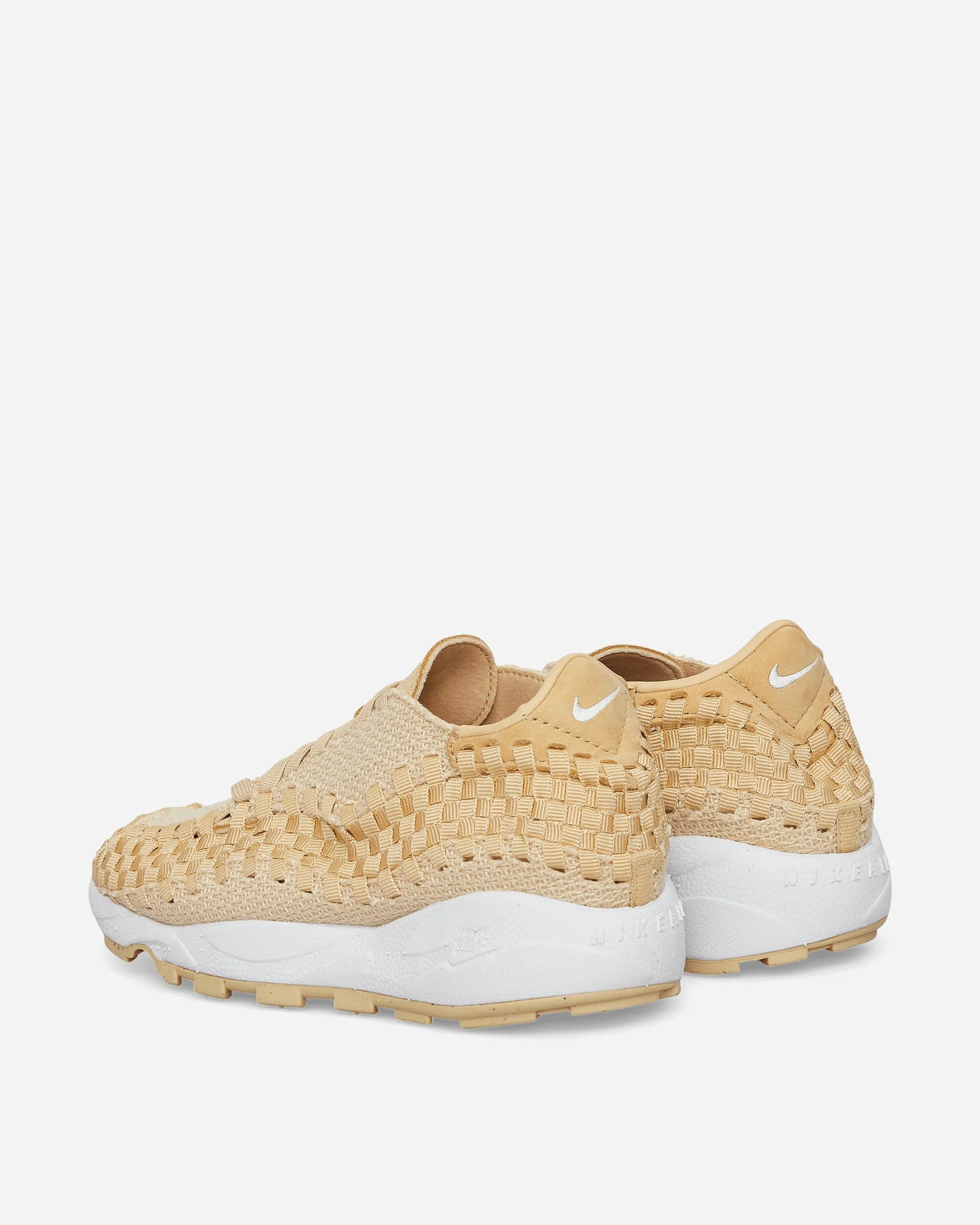 Women's Air Footscape Woven Sneakers Sesame Clean Stitch