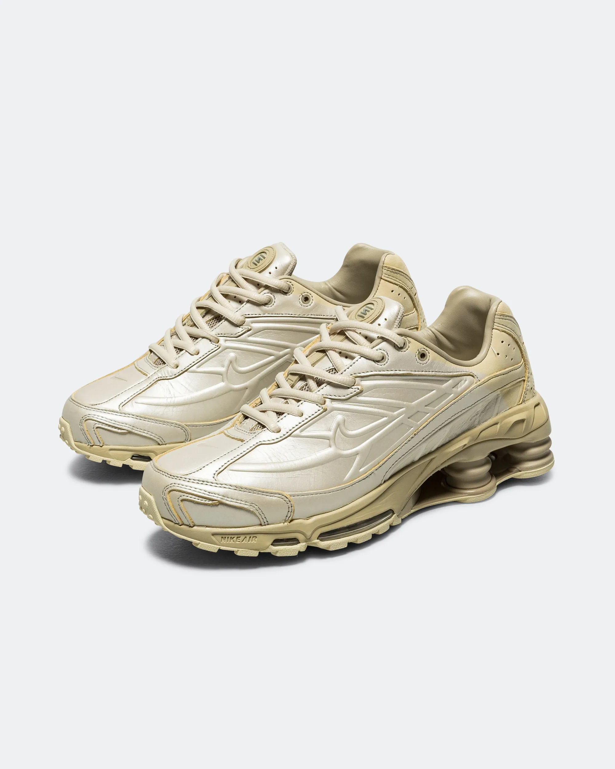 Everyday Pace Relaxed Motion Shox Ride 2 PRM - Metallic Silver/Lt Khaki-Desert Khaki
