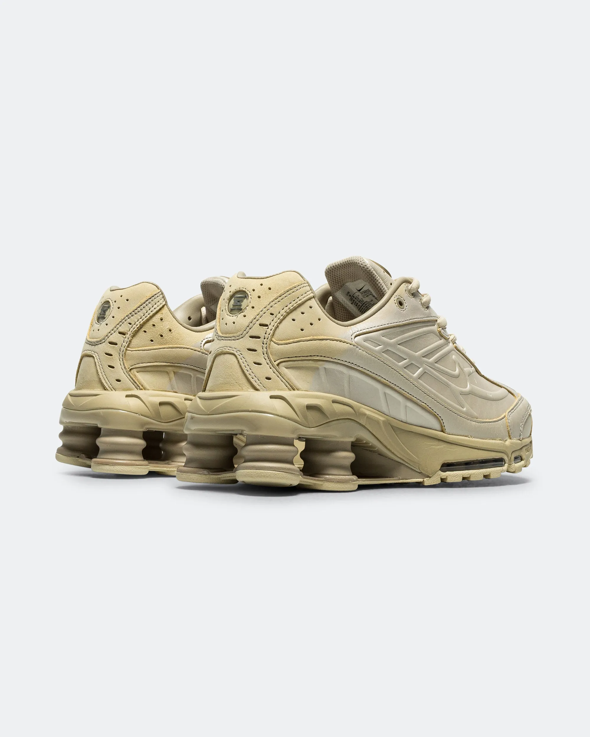 Effortless Silhouette Shox Ride 2 PRM - Metallic Silver/Lt Khaki-Desert Khaki