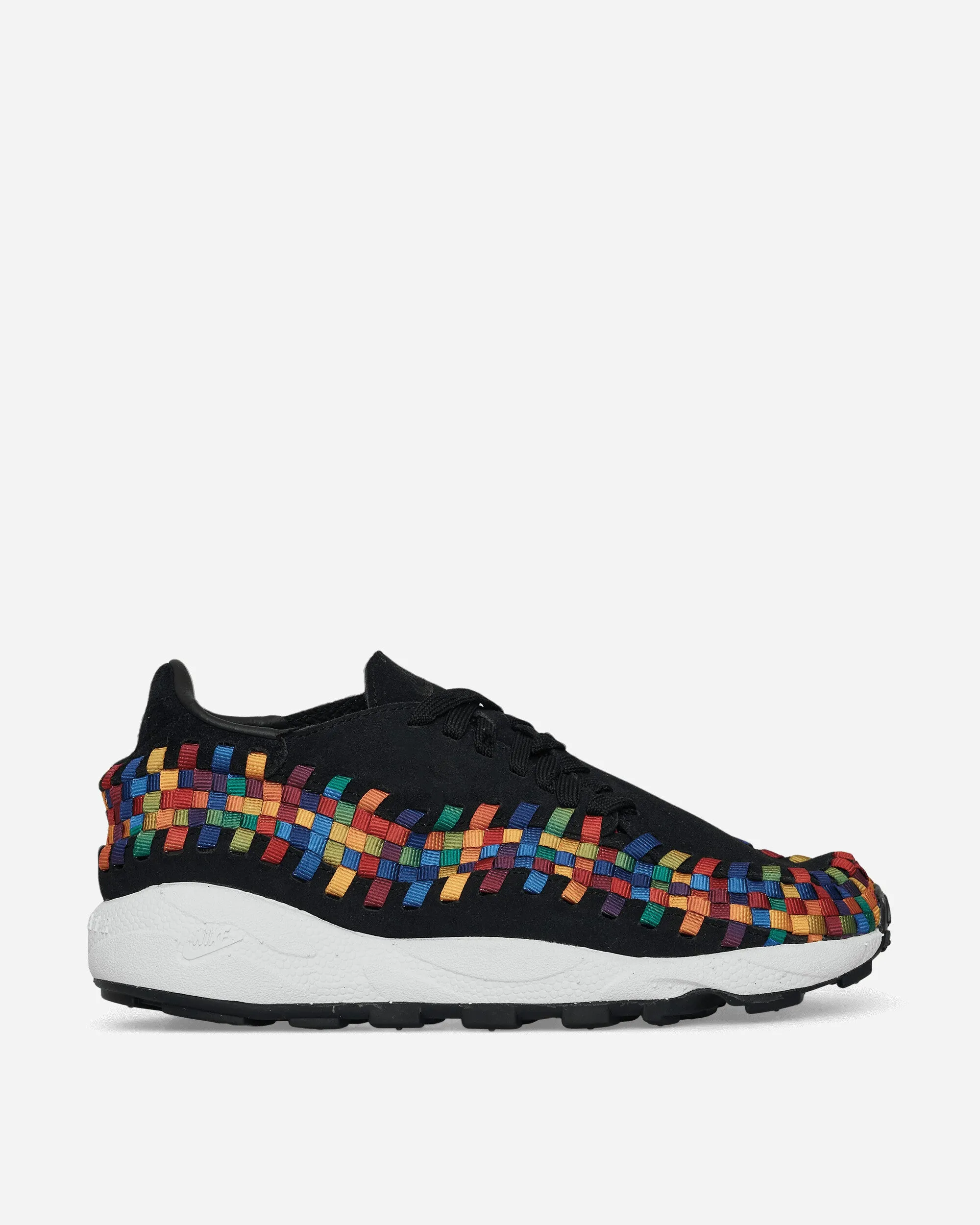 Lightweight Sports fan Women's Air Footscape Woven Sneakers Black / Multicolor