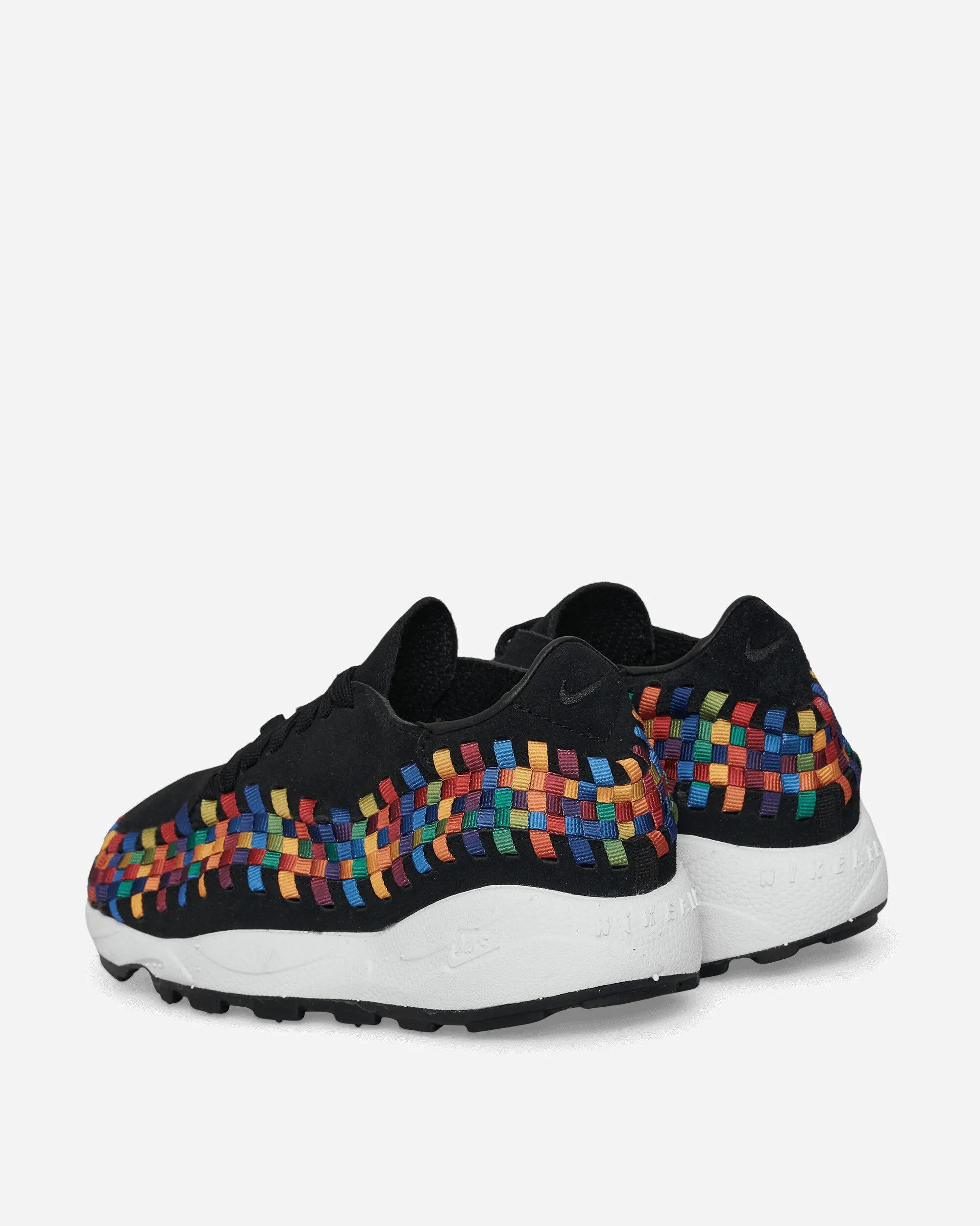 Minimal Vibe Lined Inside Women's Air Footscape Woven Sneakers Black / Multicolor