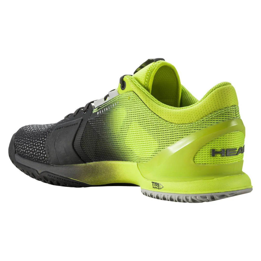 Grip Control Head Sprint Pro 3.0 SF Tennis Shoes - Black/Lime