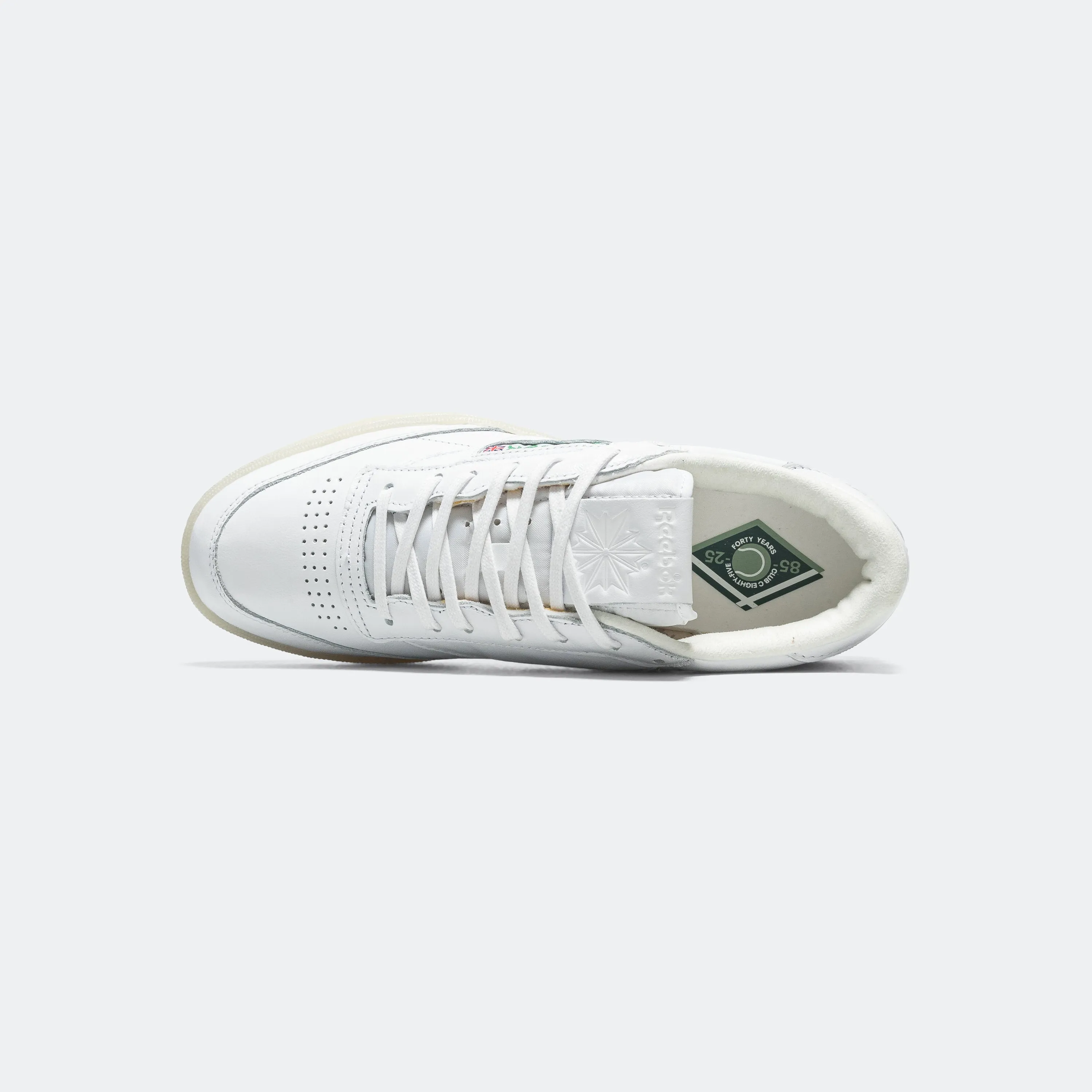Street Fashion Club C 85 Vintage - White/Glen Green/Vector Red