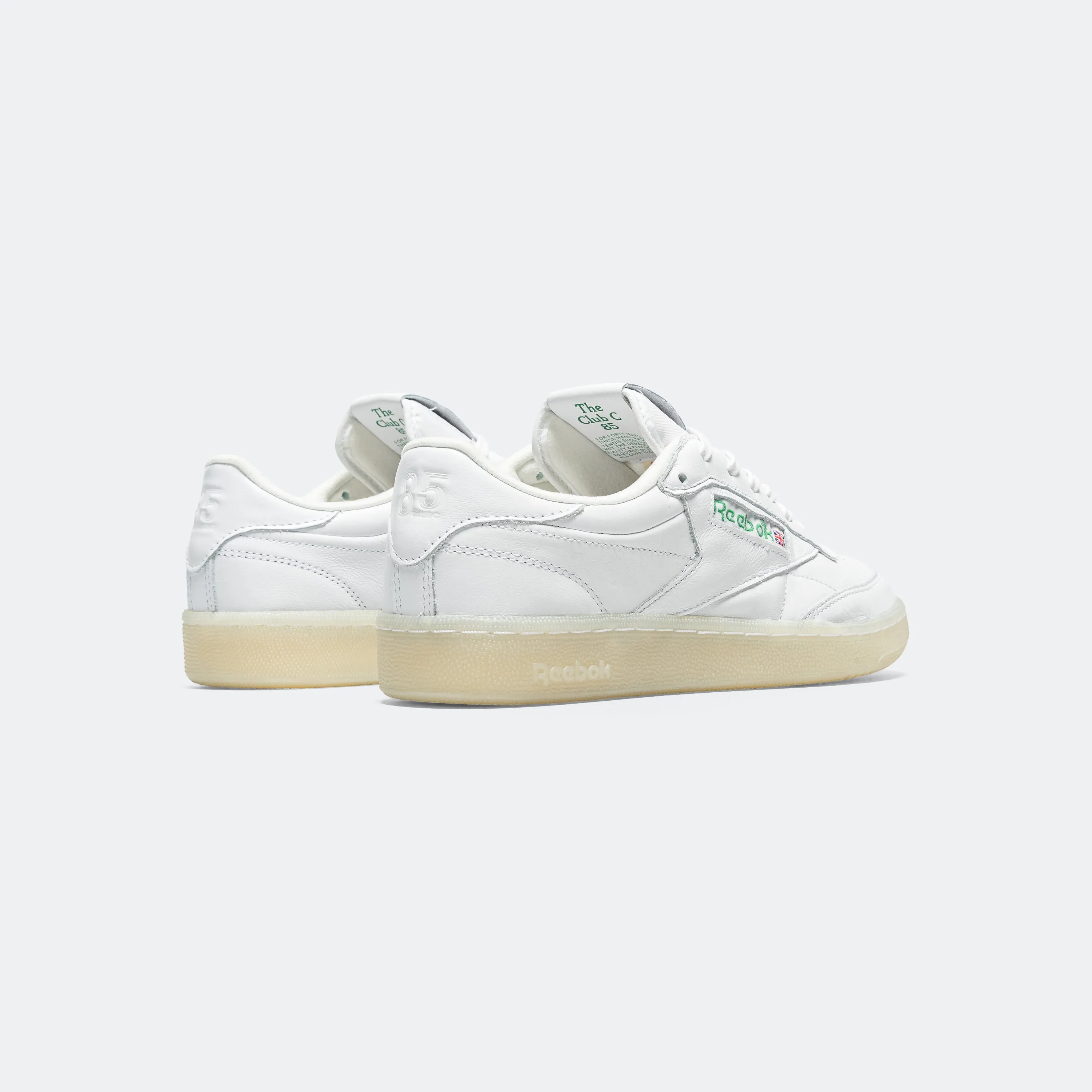 Triple Layer Mesh Club C 85 Vintage - White/Glen Green/Vector Red