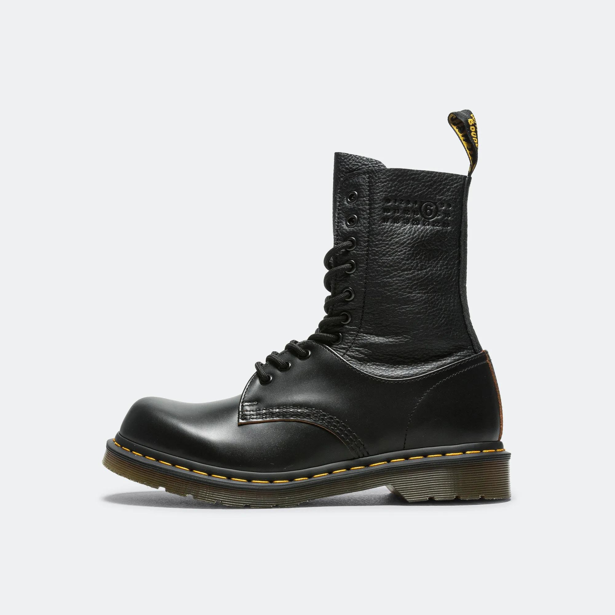 quick dry Ankle Boots x Dr. Martens - Black Nappa
