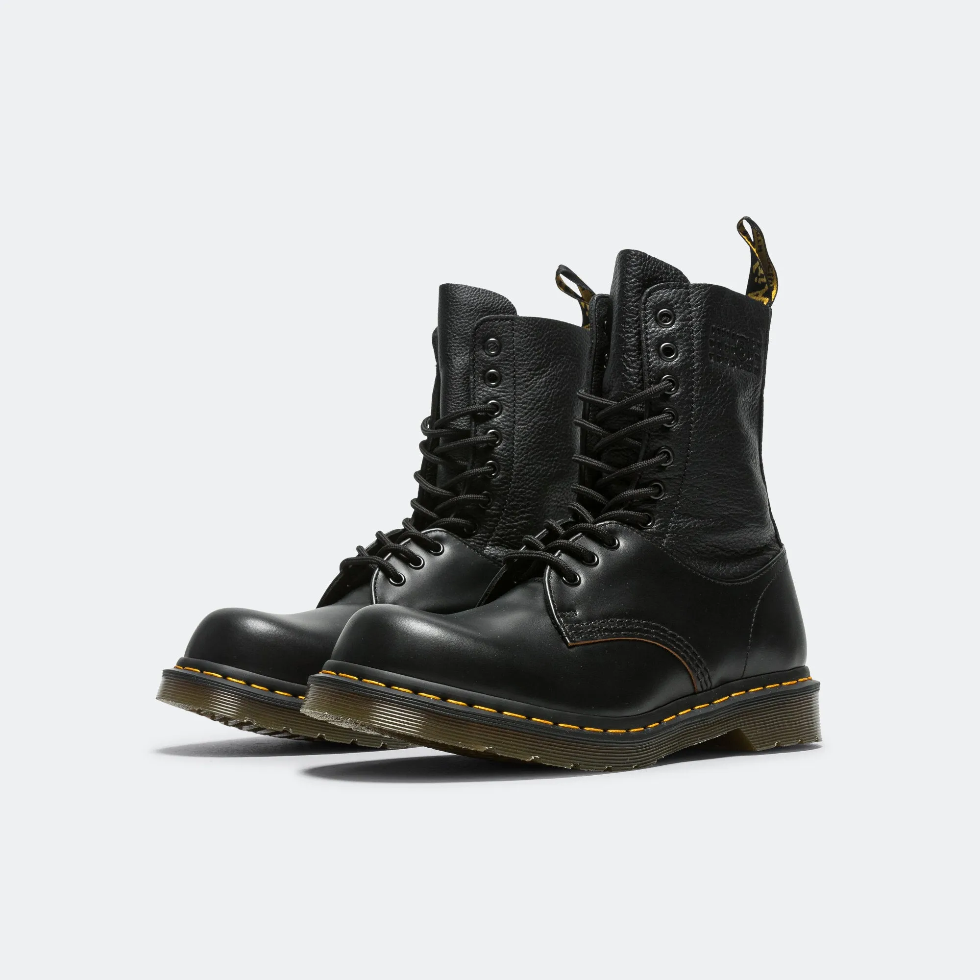 Ankle Boots x Dr. Martens - Black Nappa Mid Length Clean Form