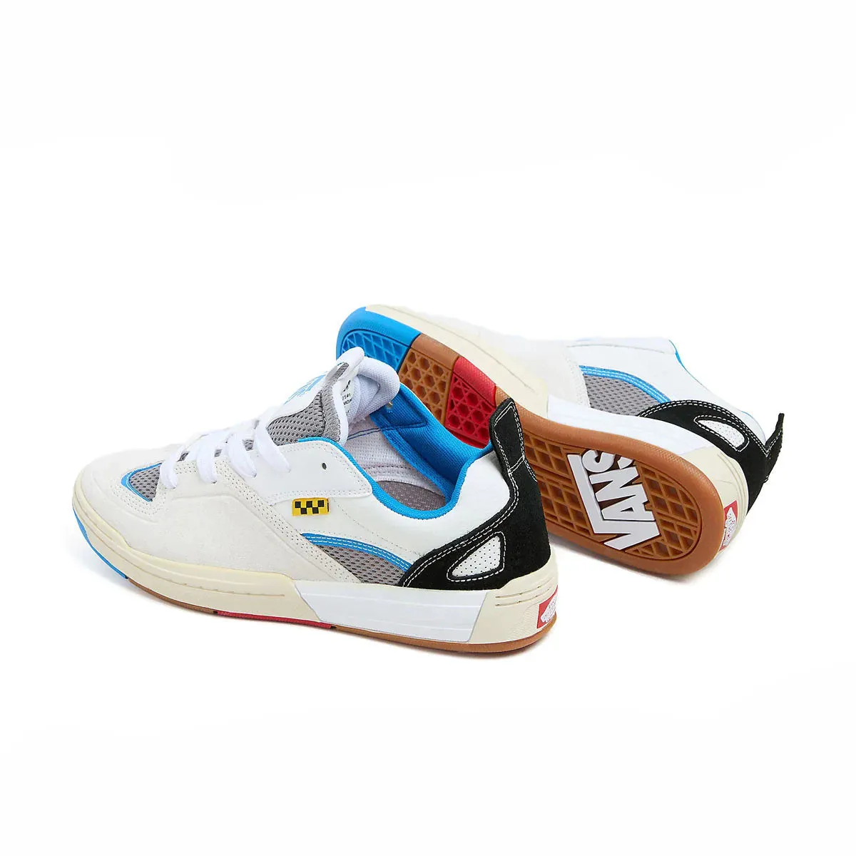 Gel Infused Heel Pad Skate Mixxa Athletic 'White'