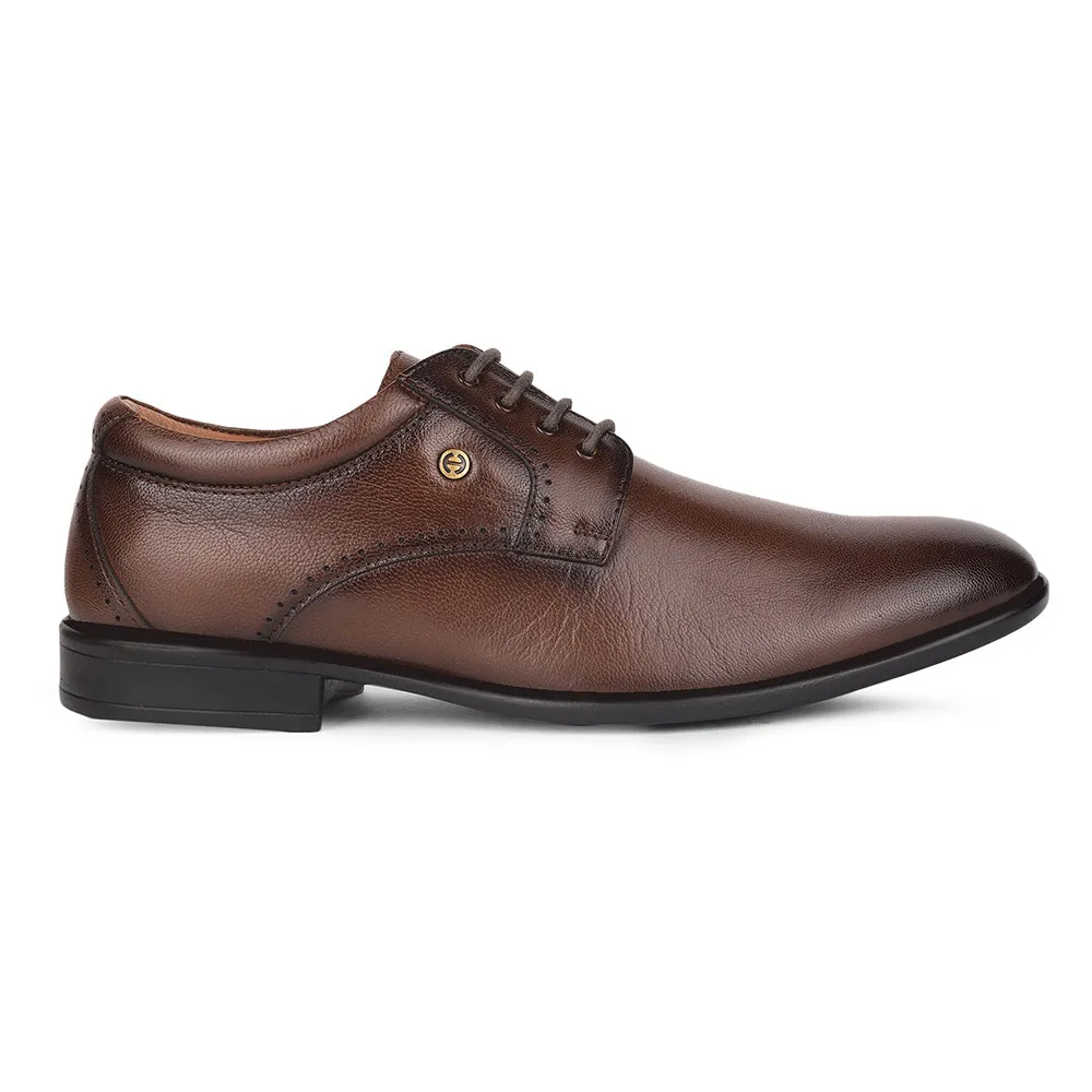 Ergonomic Fit Healers By Liberty UVI-22 Formal Derby For Men - Brown