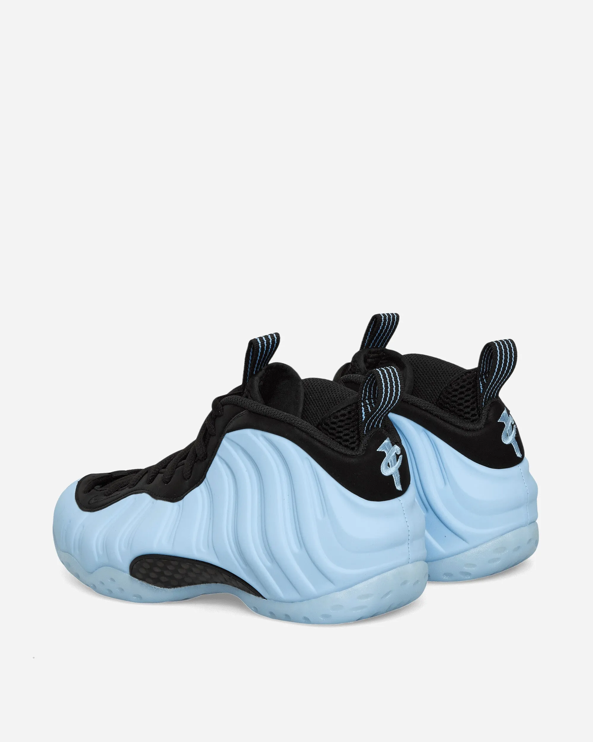 Air Foamposite One Sneakers Psychic Blue / Black Run Around