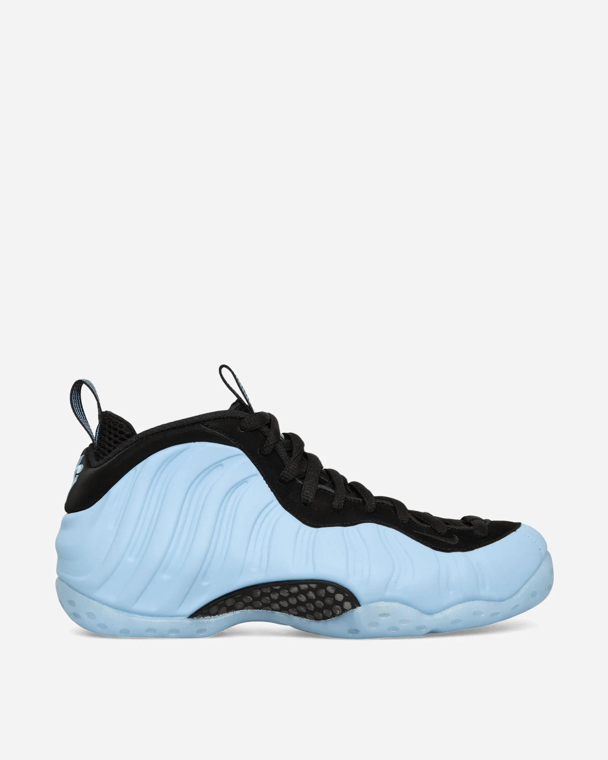 Air Foamposite One Sneakers Psychic Blue / Black No Fuss Fit easy move