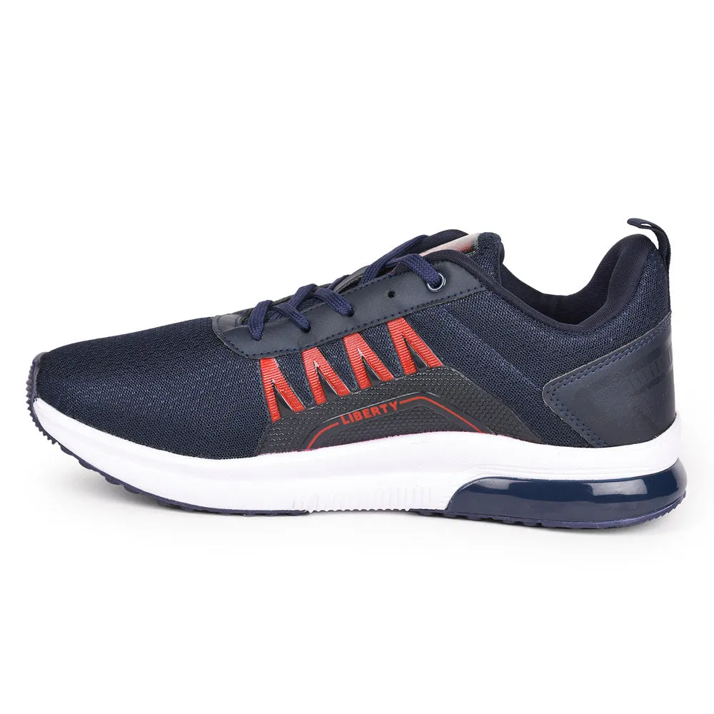 Force 10 Men Navy Blue Sports Running Shoes(GOLFER) charm - decorated running wear