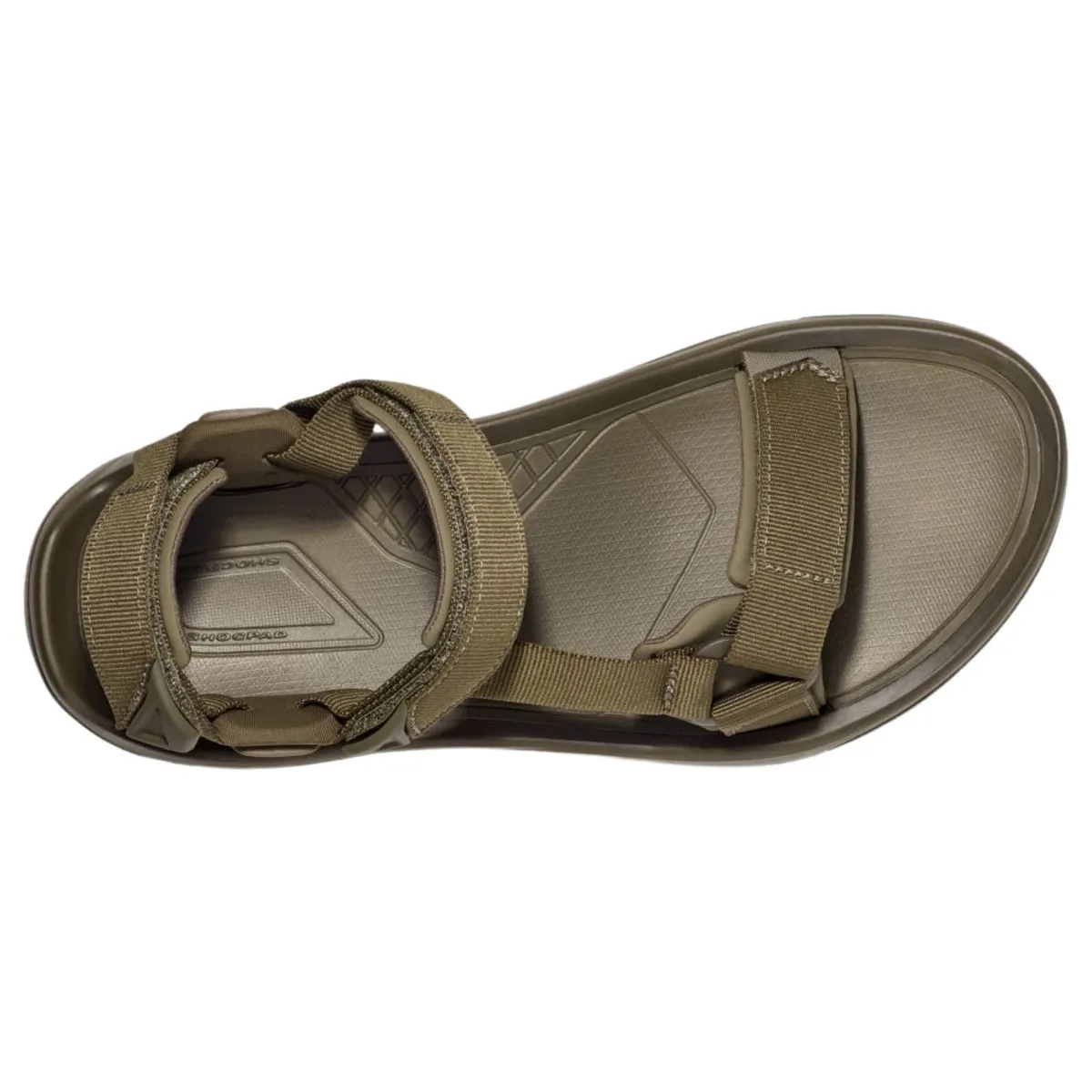 Travel Shoes Comfort Stretchable Material Teva Men's Terra Fi 5 Universal Olive