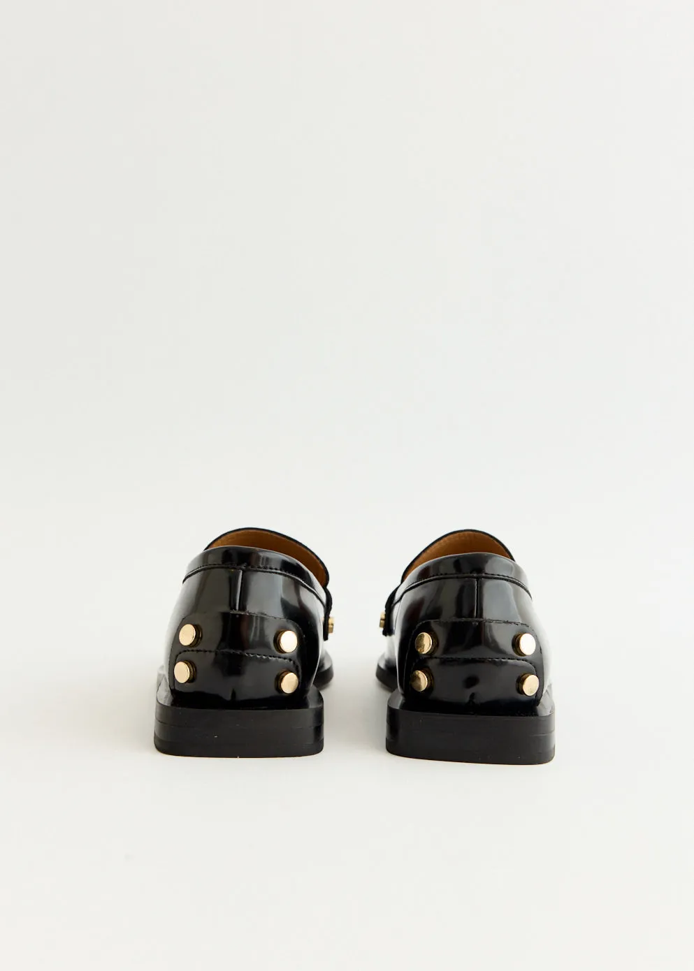 Guard Hike Unisex Fit Studs Square Toe Loafers