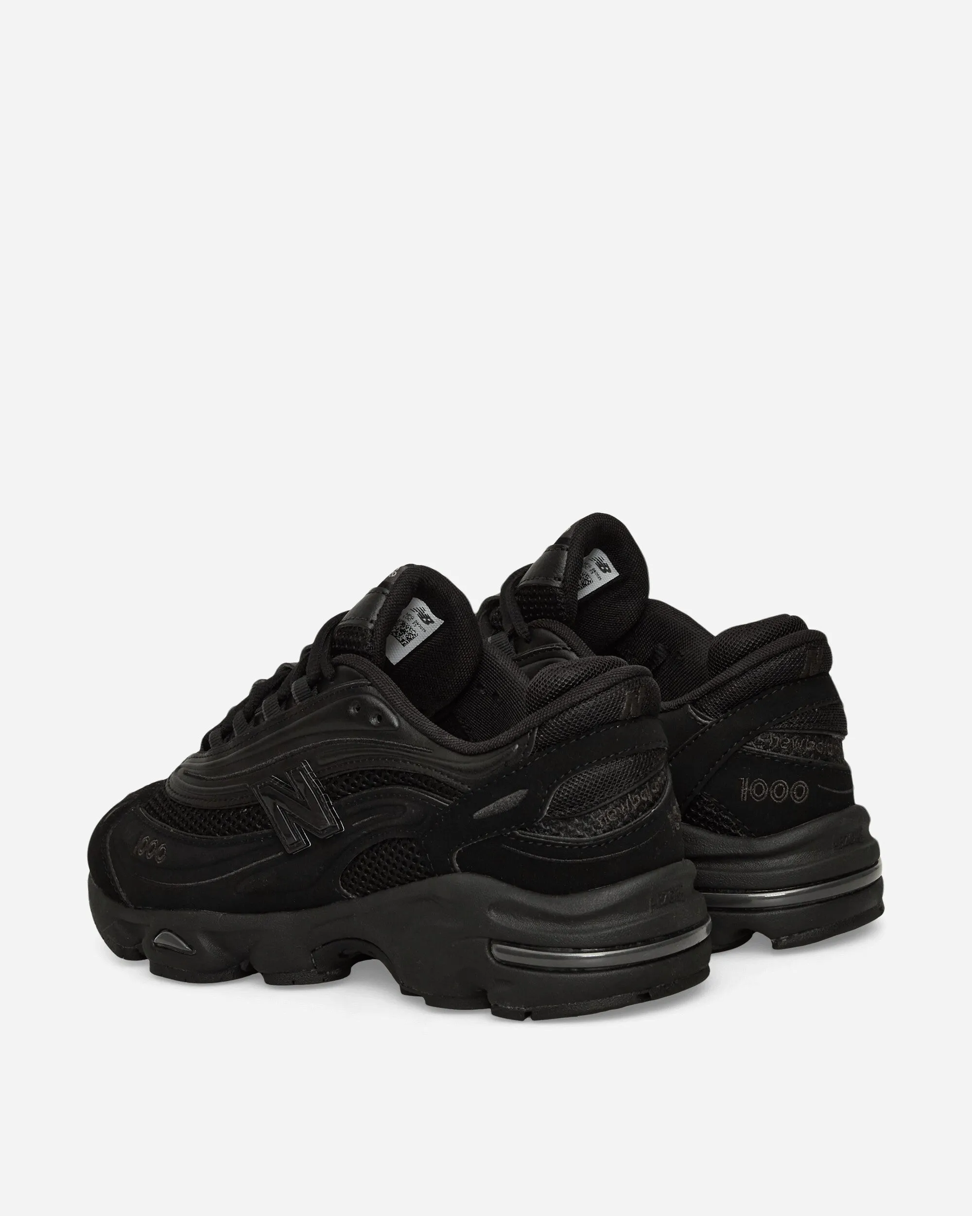 1000 Sneakers Black Sock Like