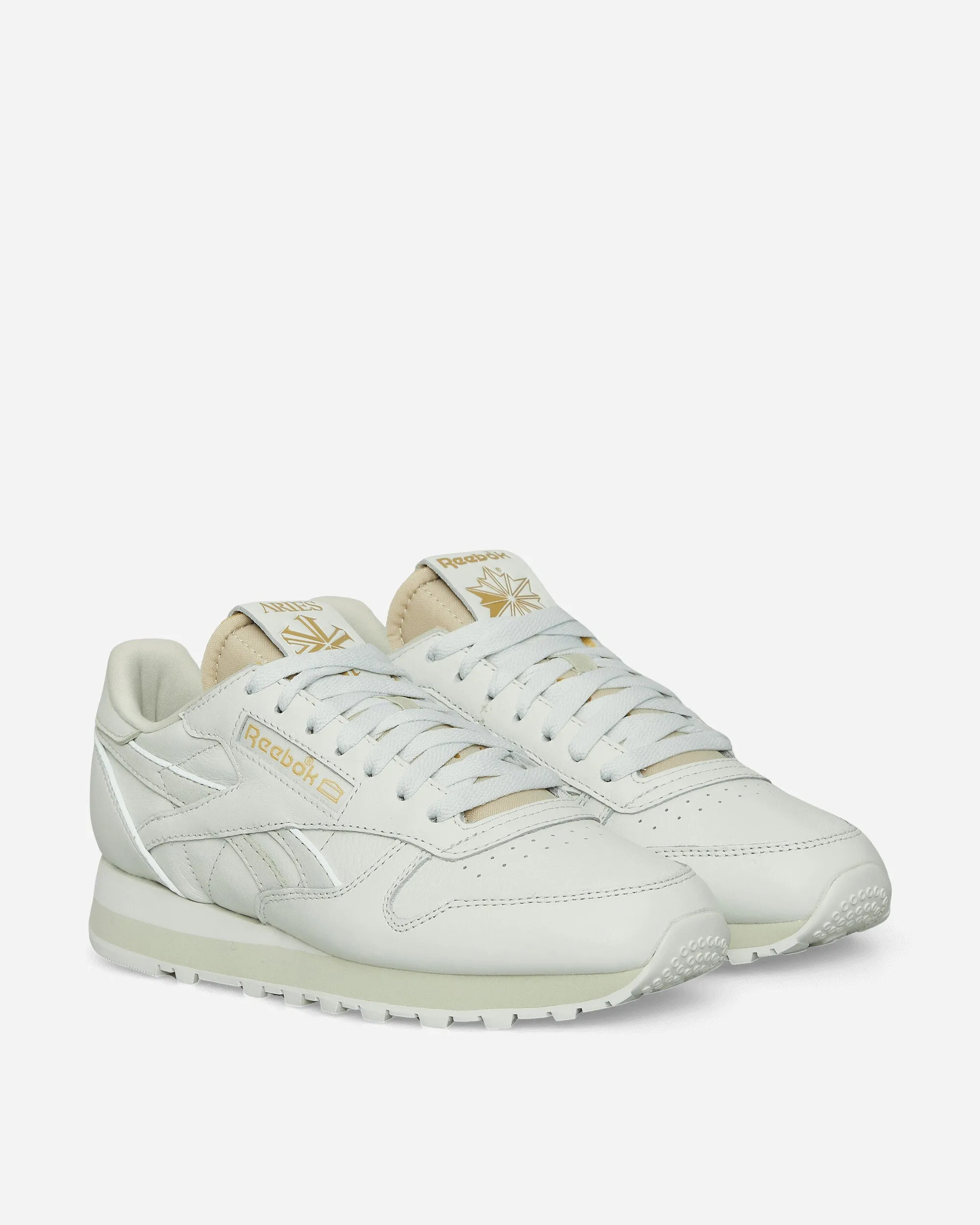 Aries Classic Leather Sneakers Aqua Classic